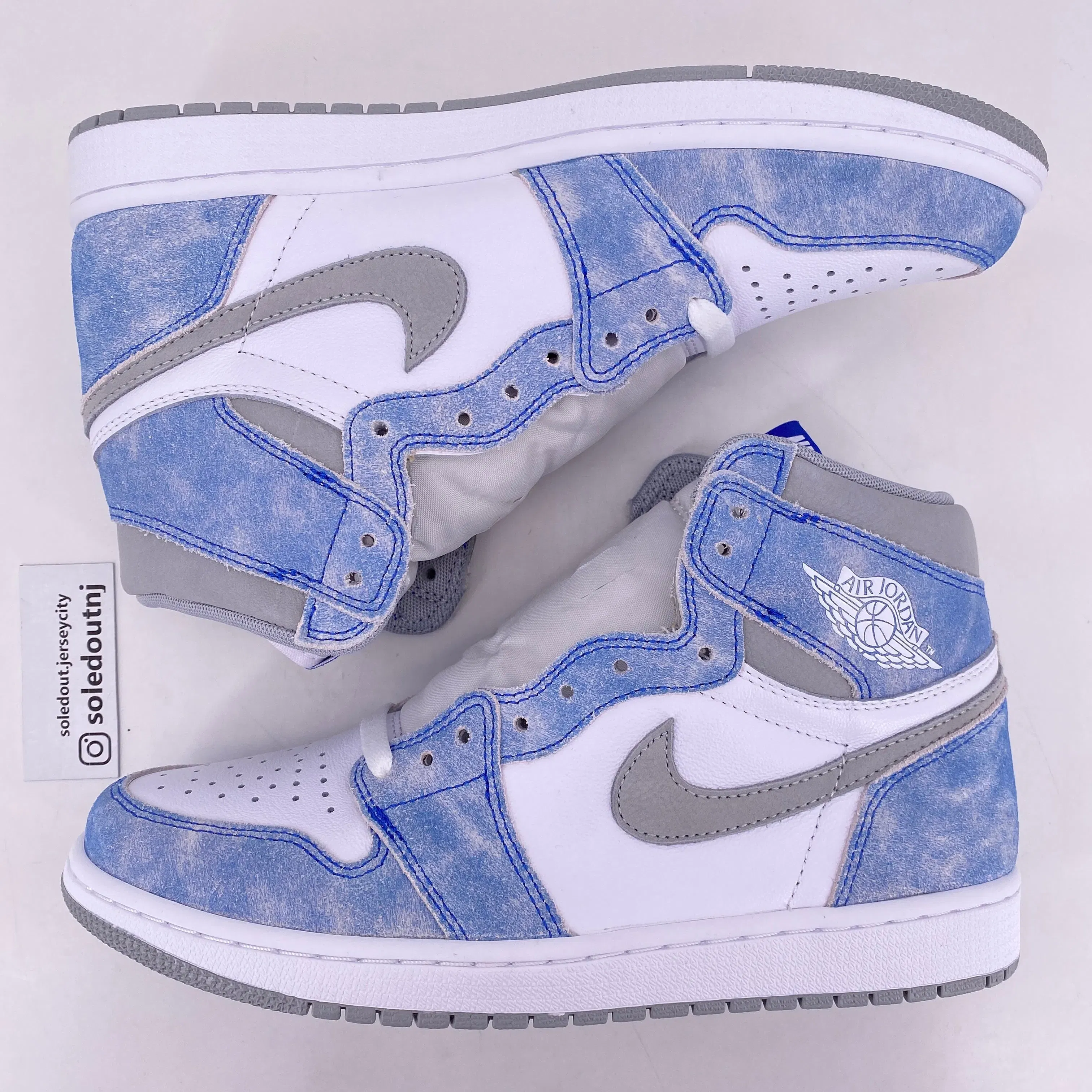 Air Jordan 1 Retro High OG "Hyper Royal Sg" 2021 New (Cond) Size 9