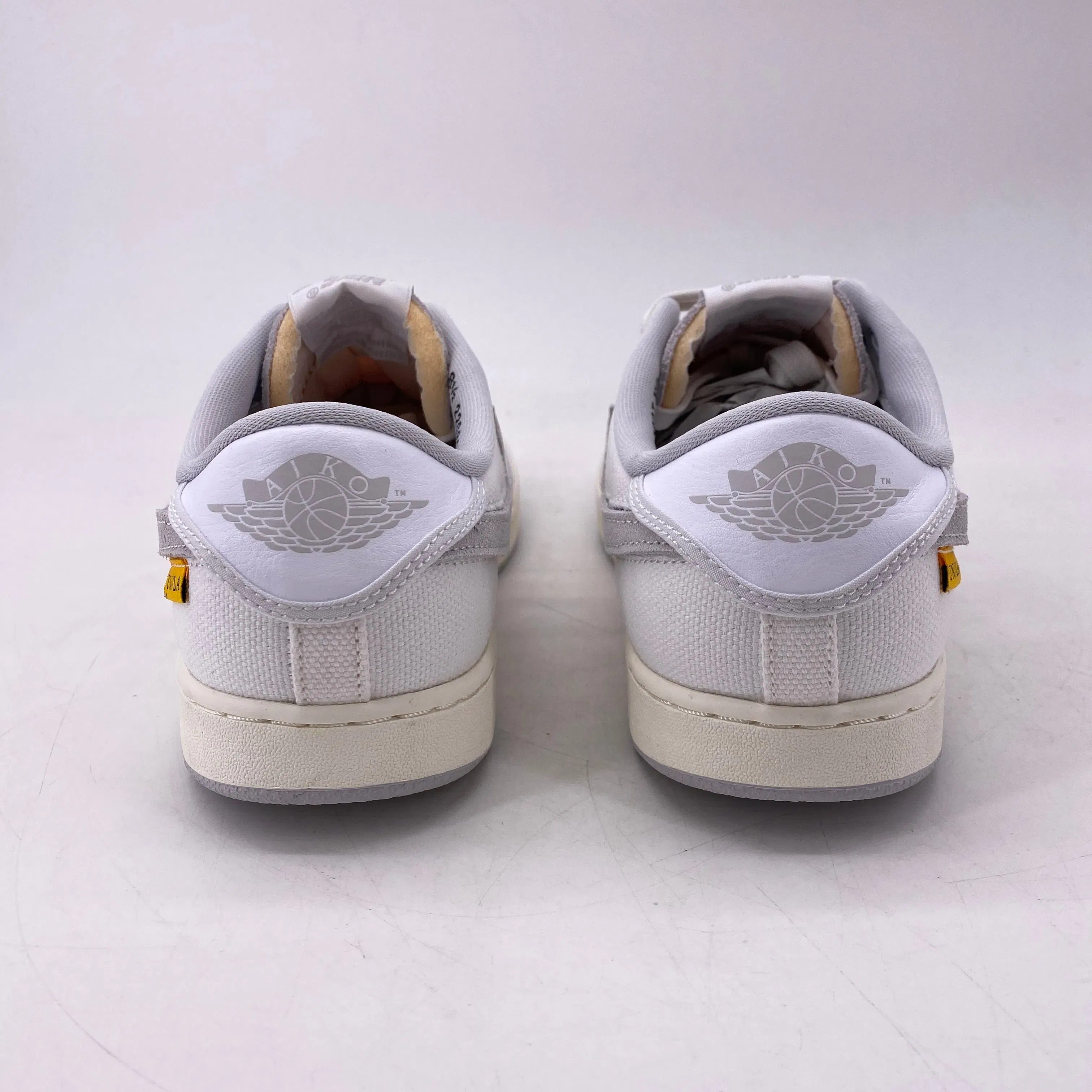 Air Jordan 1 Retro Low "Union White Canvas" 2023 New (Cond) Size 8.5