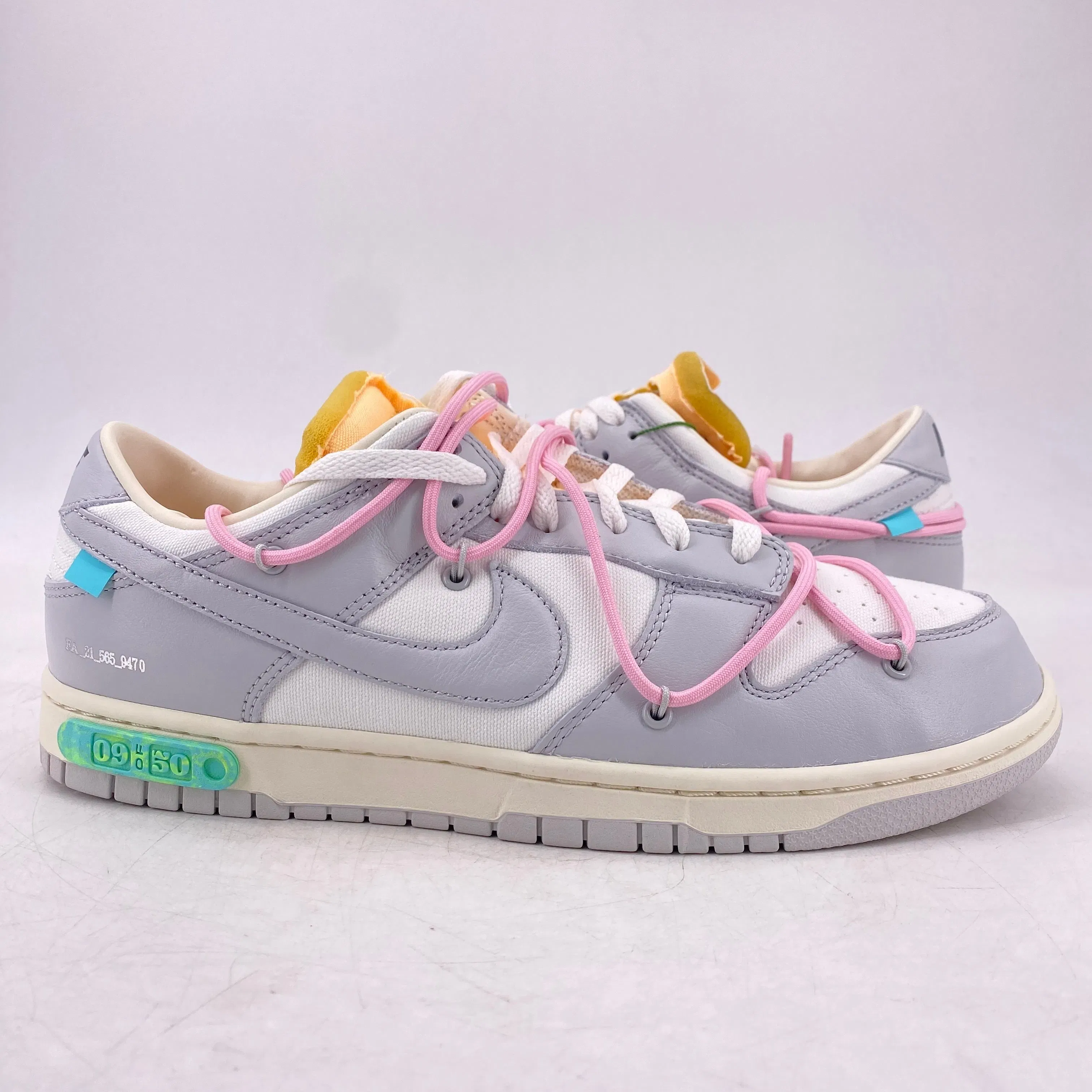 Nike Dunk Low / OW "Lot 9" 2021 New Size 11.5