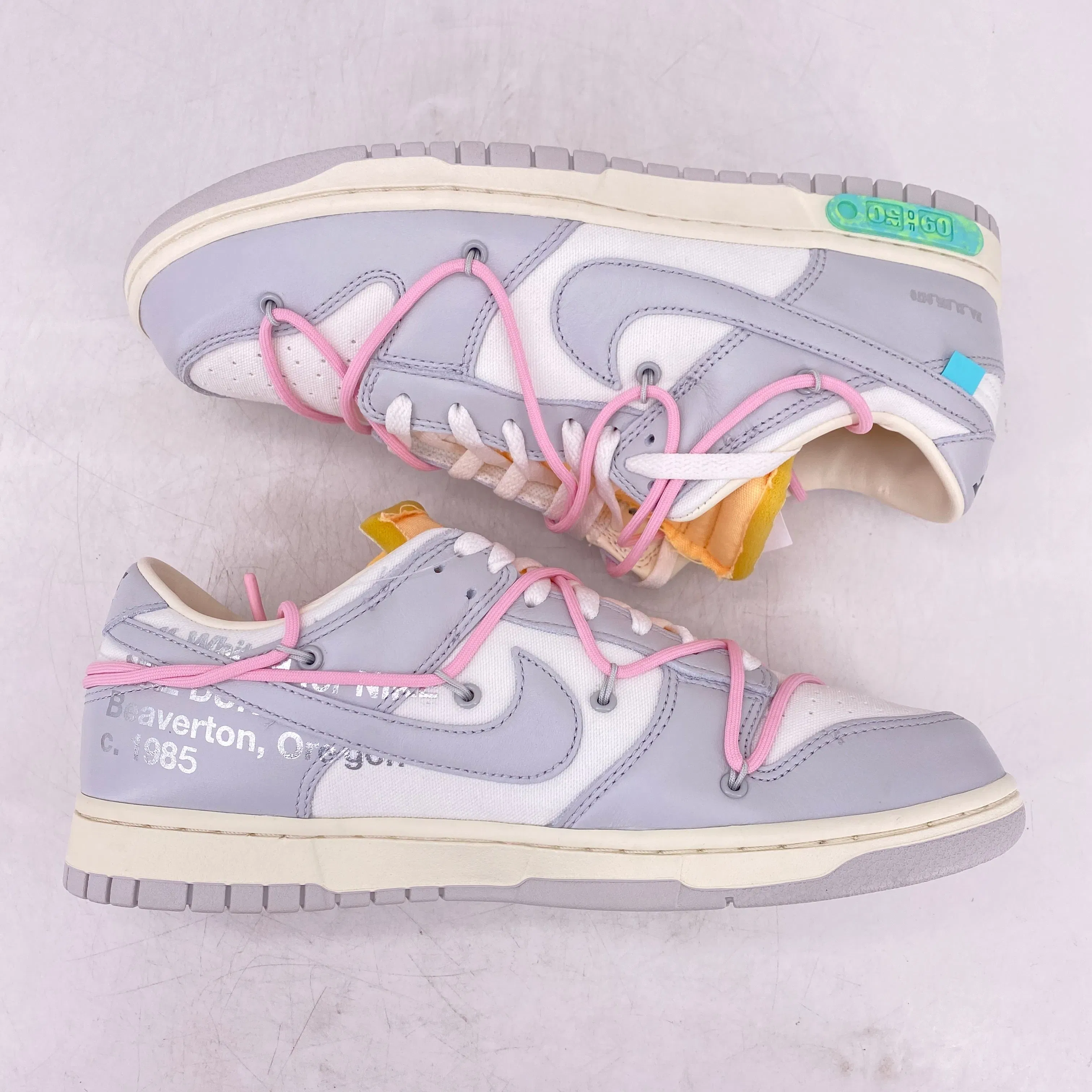 Nike Dunk Low / OW "Lot 9" 2021 New Size 11.5