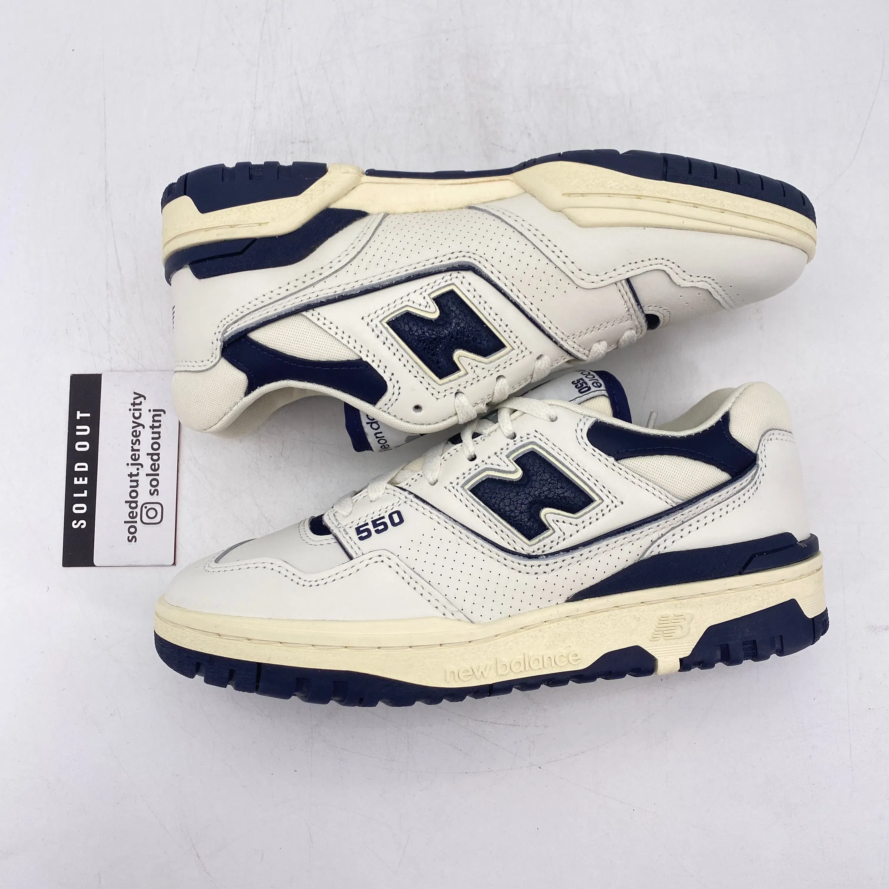 New Balance 550 "White Navy" 2020 New Size 7