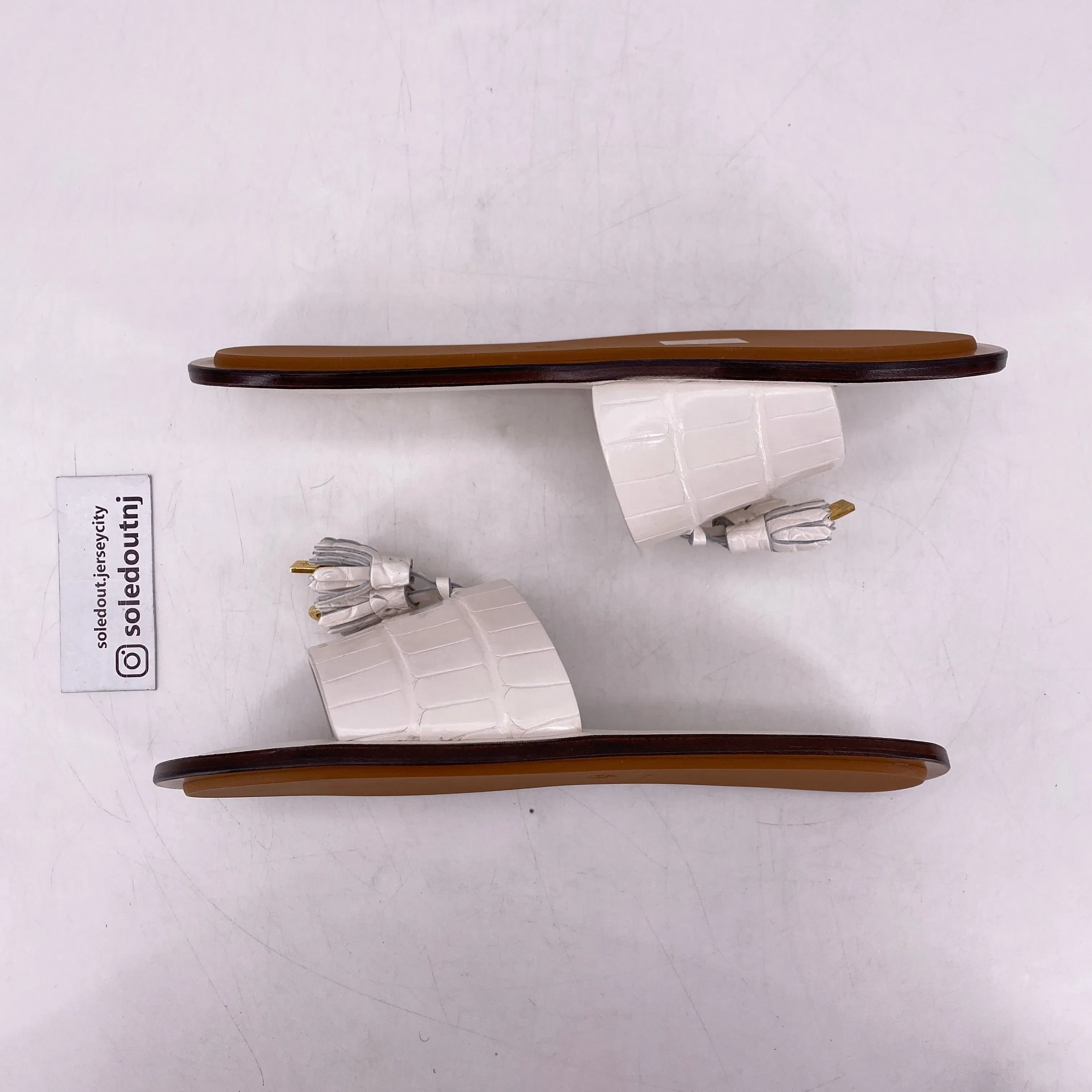 Loro Piana Slide "Tassels Charms" New Size 36W