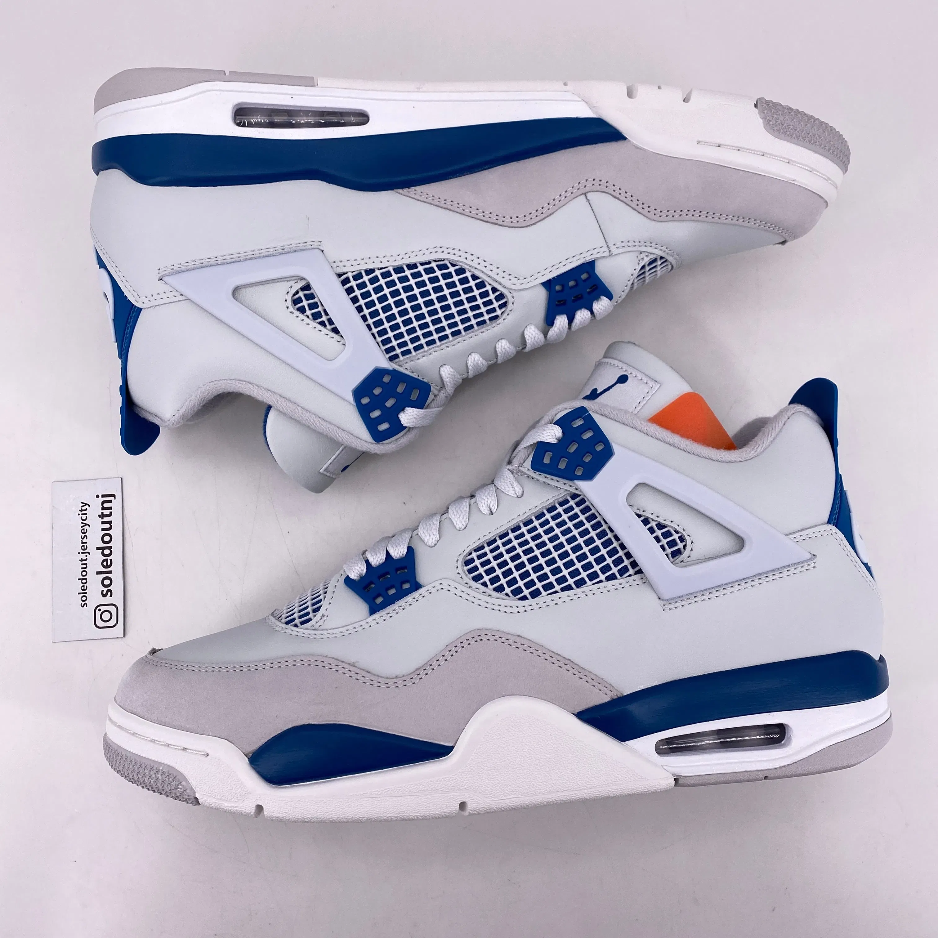Air Jordan 4 Retro "Military Blue" 2024 New Size 12