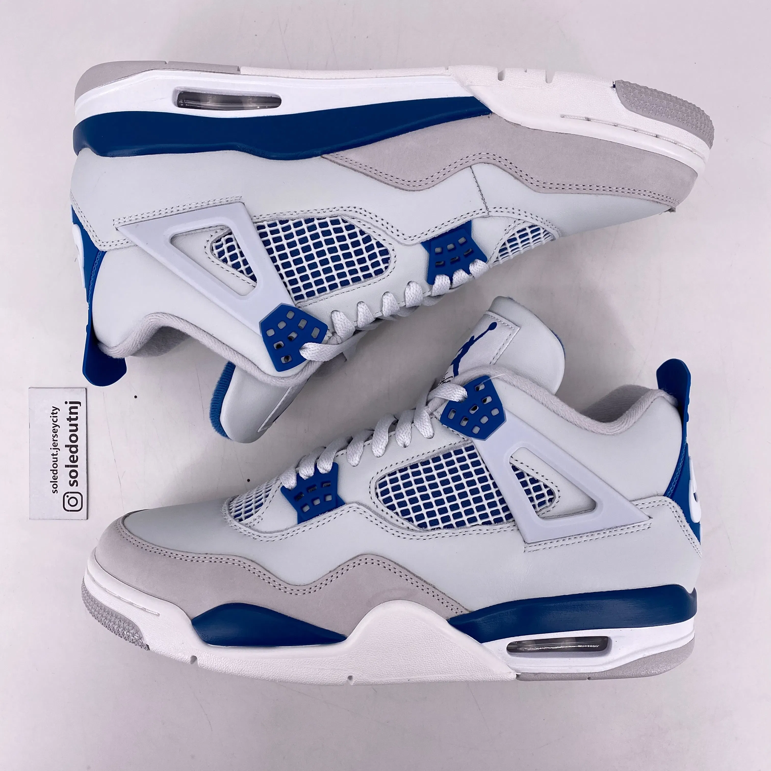 Air Jordan 4 Retro "Military Blue" 2024 New Size 11
