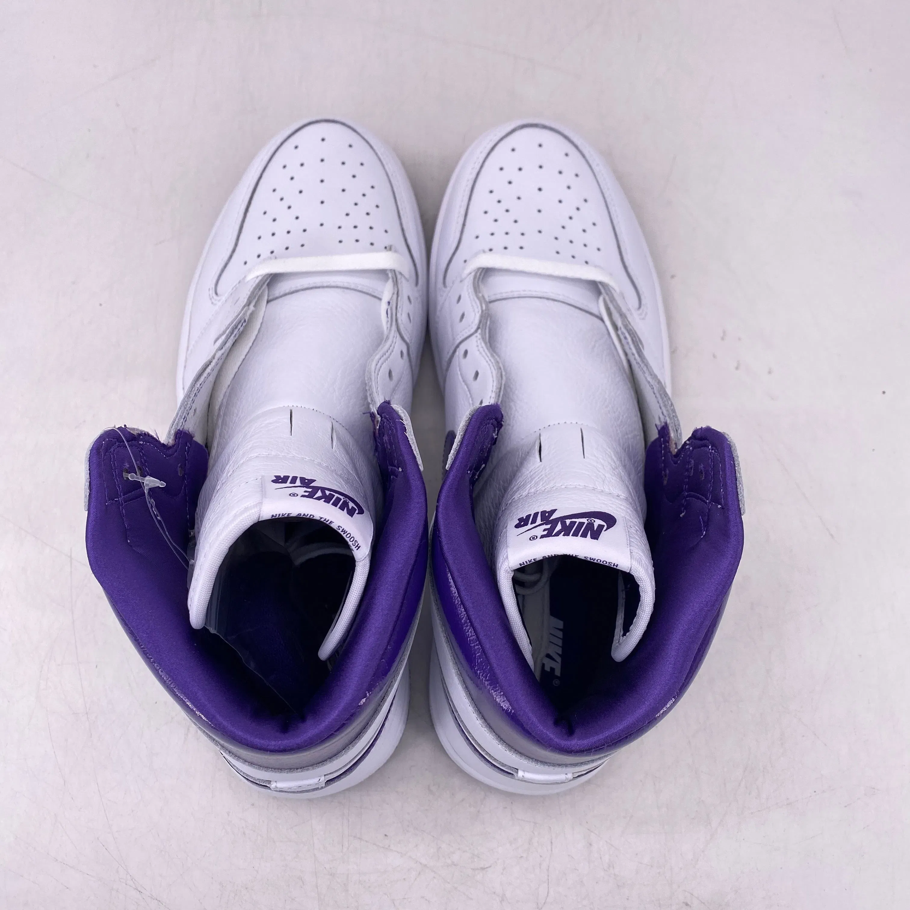 Air Jordan (W) 1 Retro High OG "Court Purple" 2021 New Size 12W