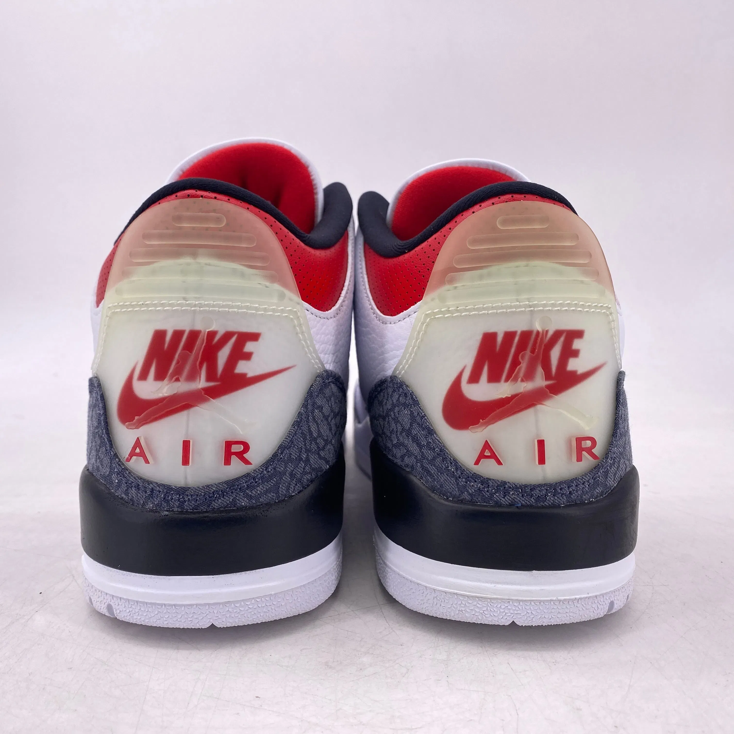 Air Jordan 3 Retro "Fire Red Denim" 2020 New Size 13