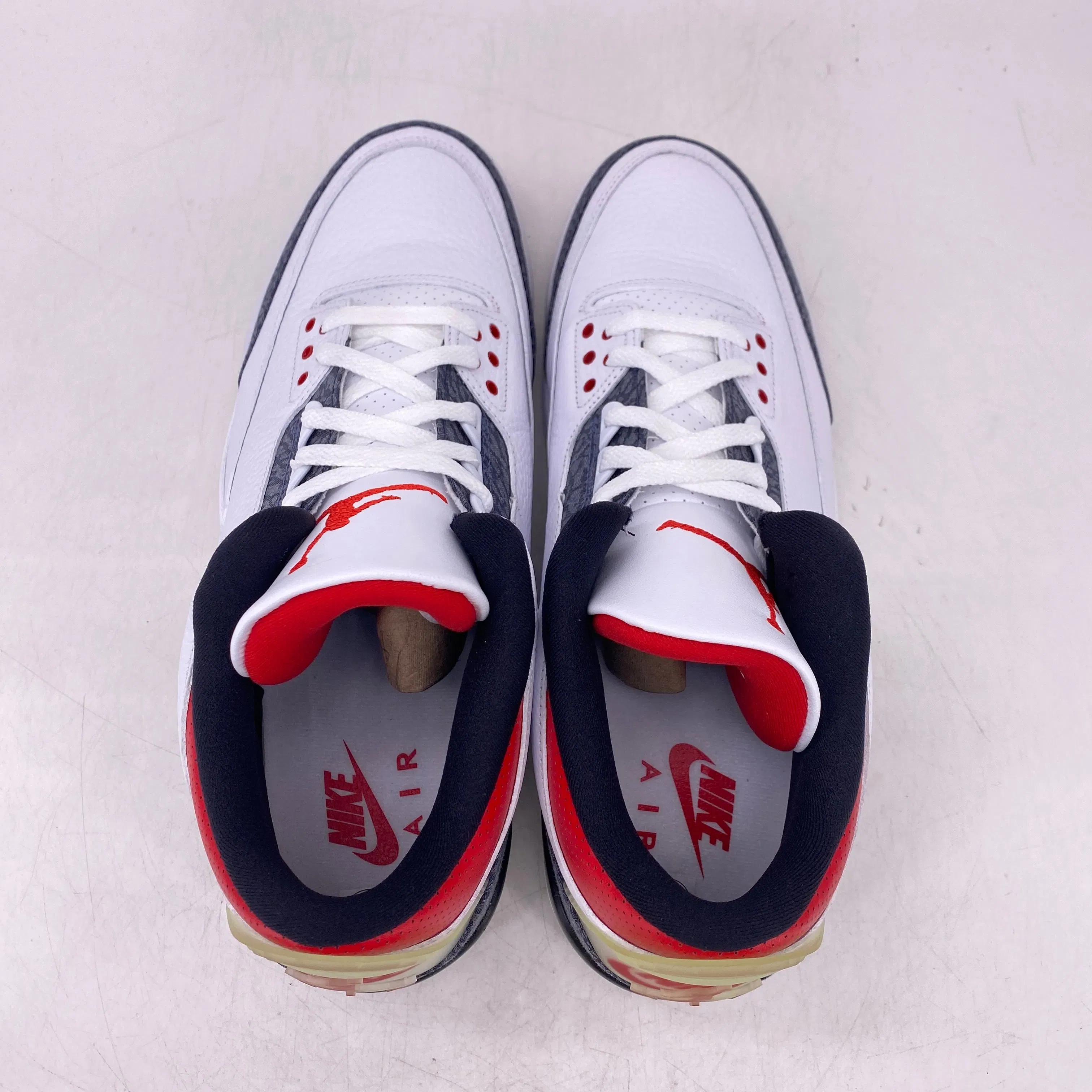 Air Jordan 3 Retro "Fire Red Denim" 2020 New Size 13