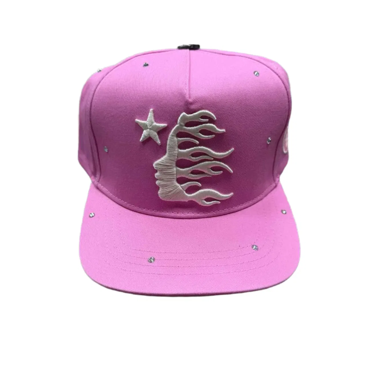 Hellstar Snapback "RHINESTONE" New Pink Size OS