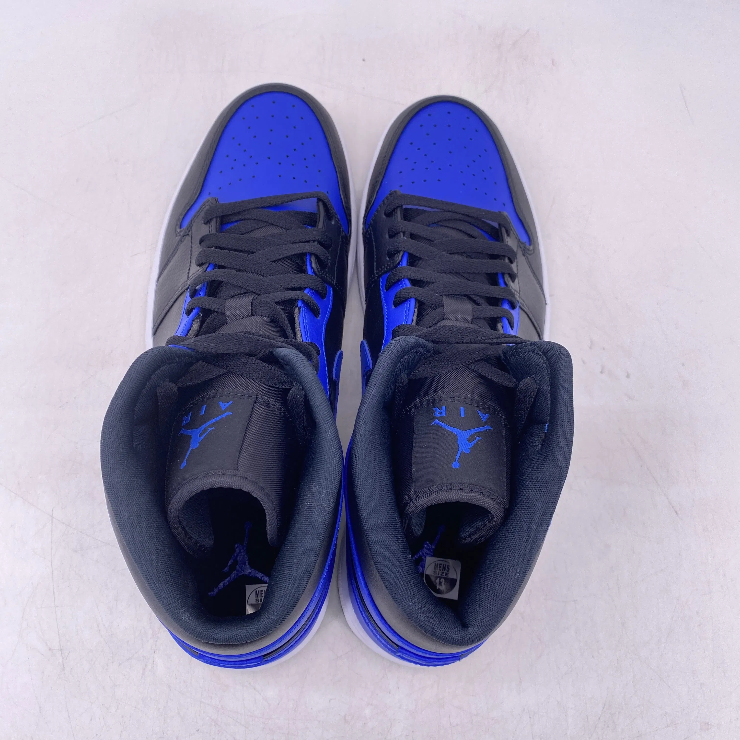 Air Jordan 1 Mid "Hyper Royal" 2020 New Size 13