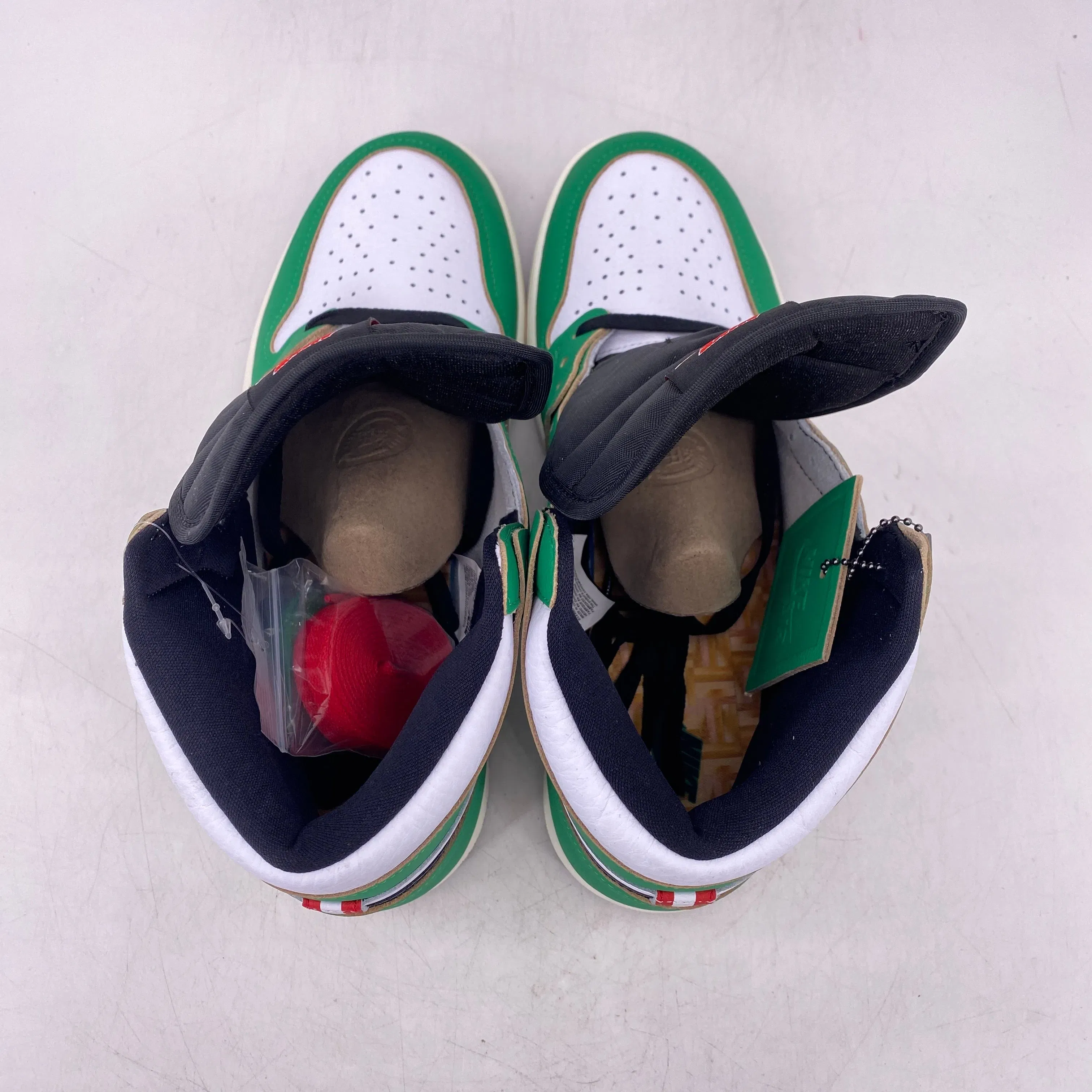 Air Jordan (W) 1 Retro High OG "Lucky Green" 2020 New Size 12W