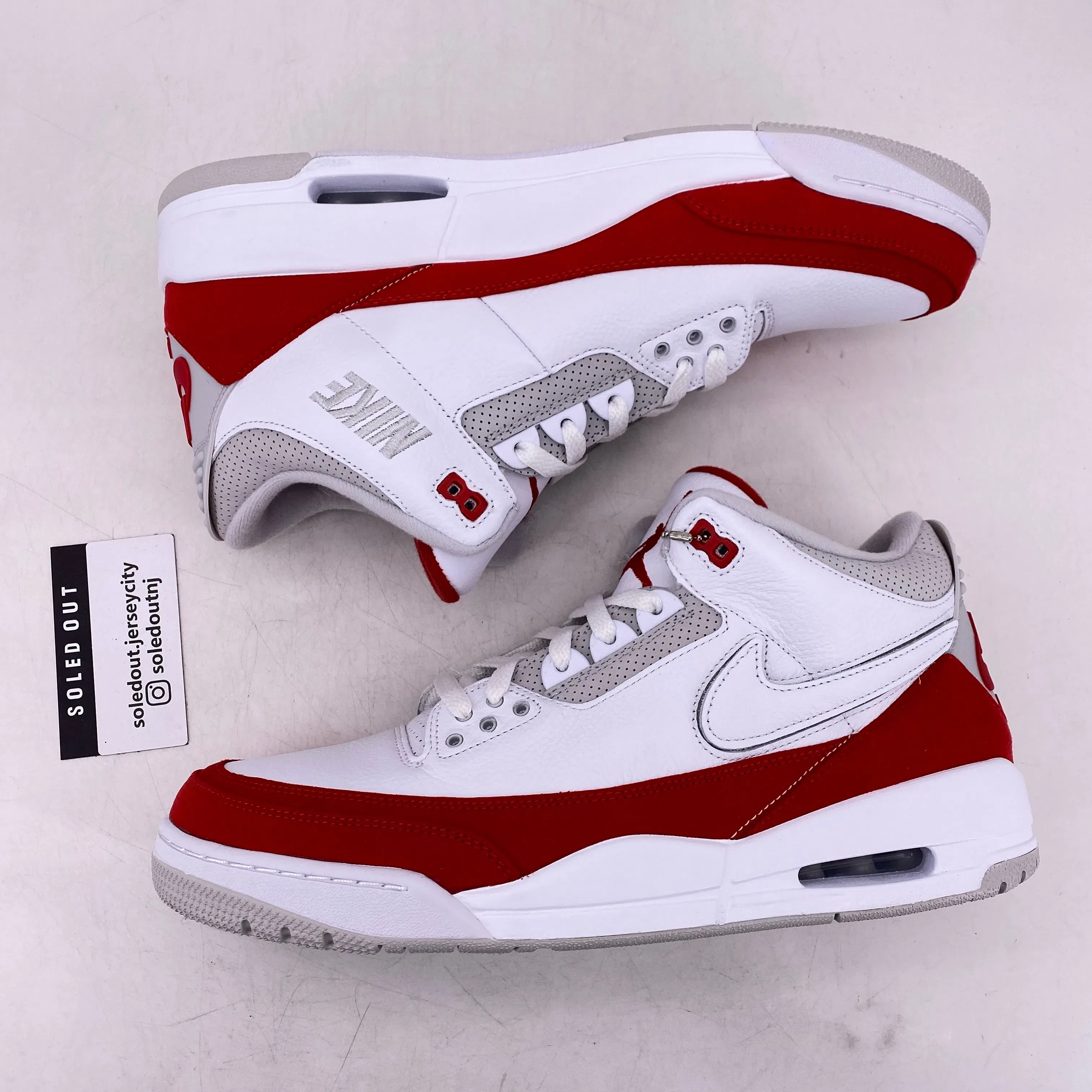 Air Jordan 3 Retro "Tinker University Red" 2019 New Size 13