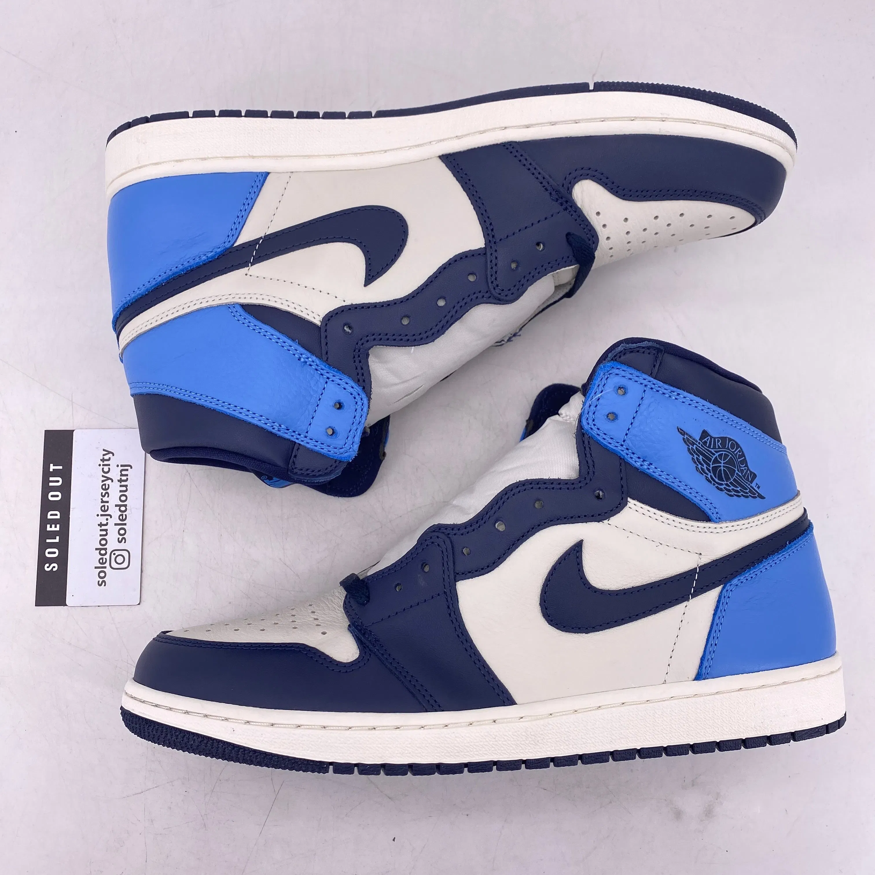 Air Jordan 1 Retro High OG "Unc Obsidian" 2019 New Size 13