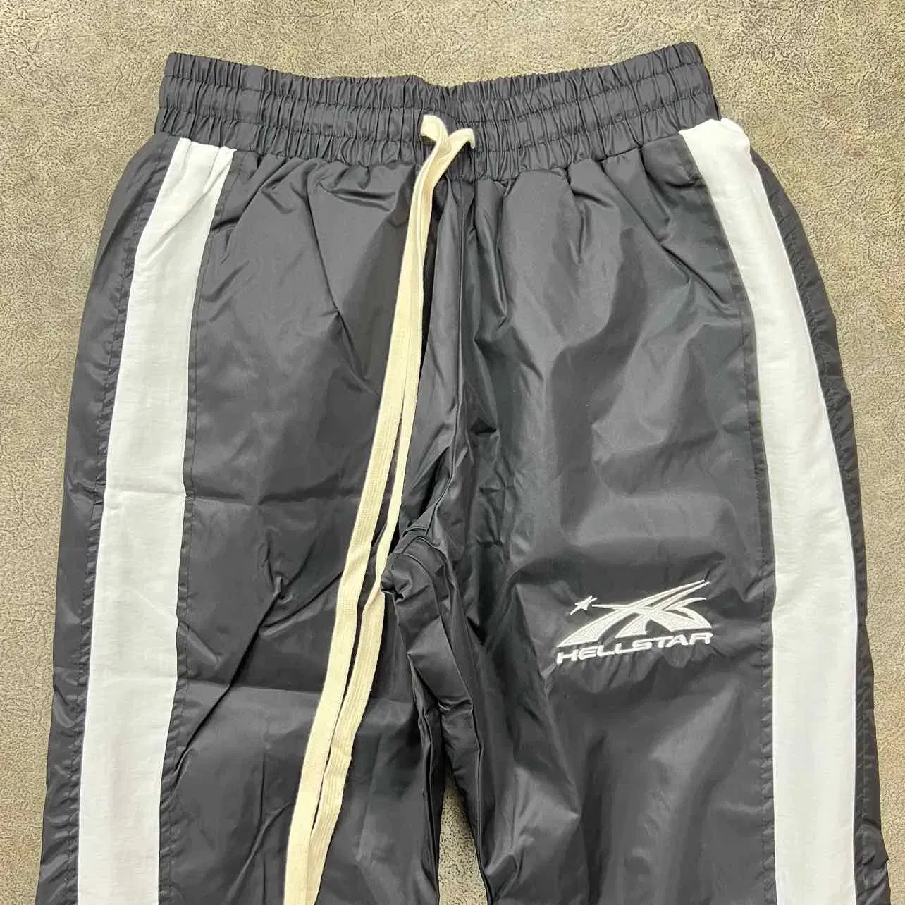 Hellstar Track Pants "BLACK WHITE" New Size XS