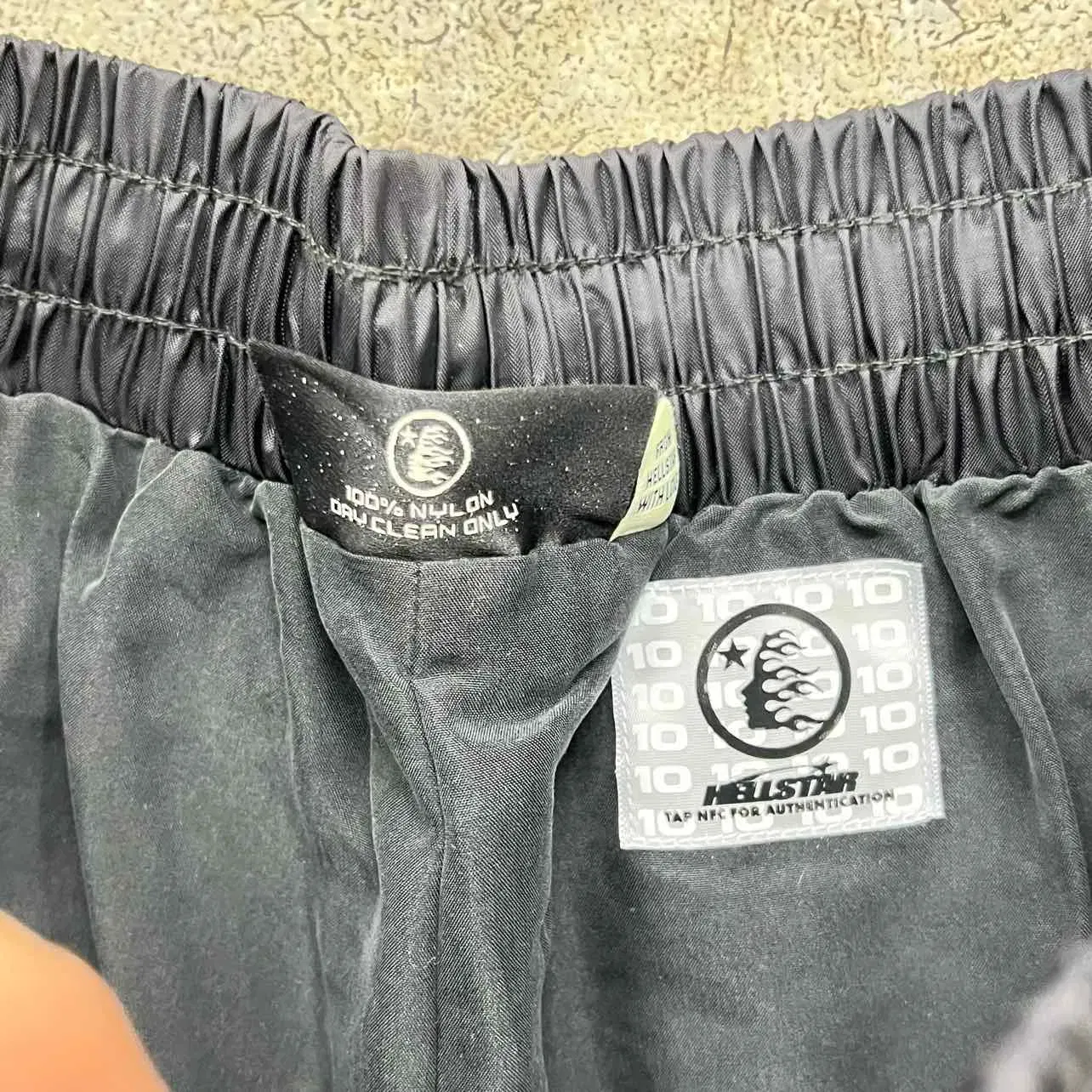 Hellstar Track Pants "BLACK WHITE" New Size XS