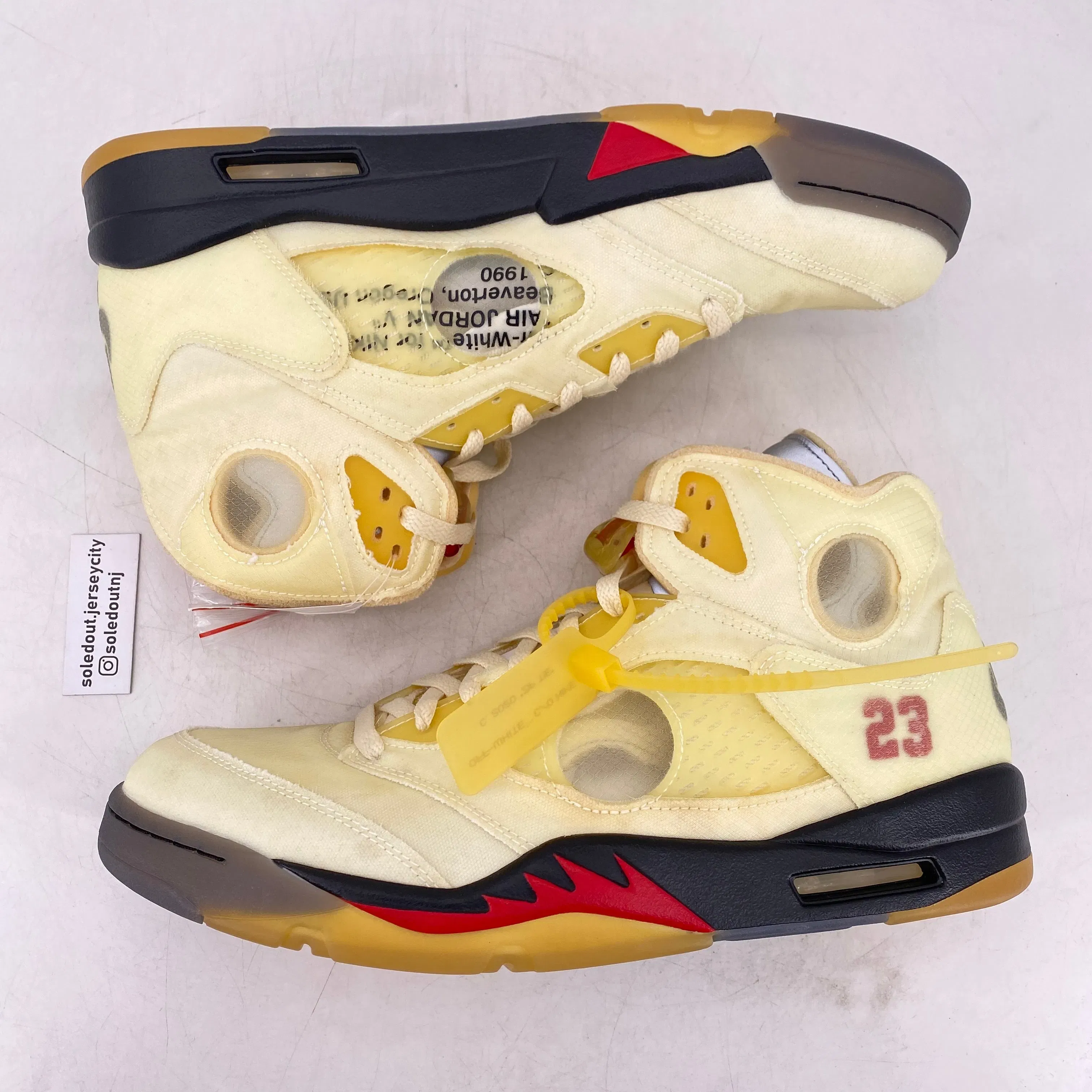 Air Jordan 5 Retro "Ow Sail" 2020 New Size 13