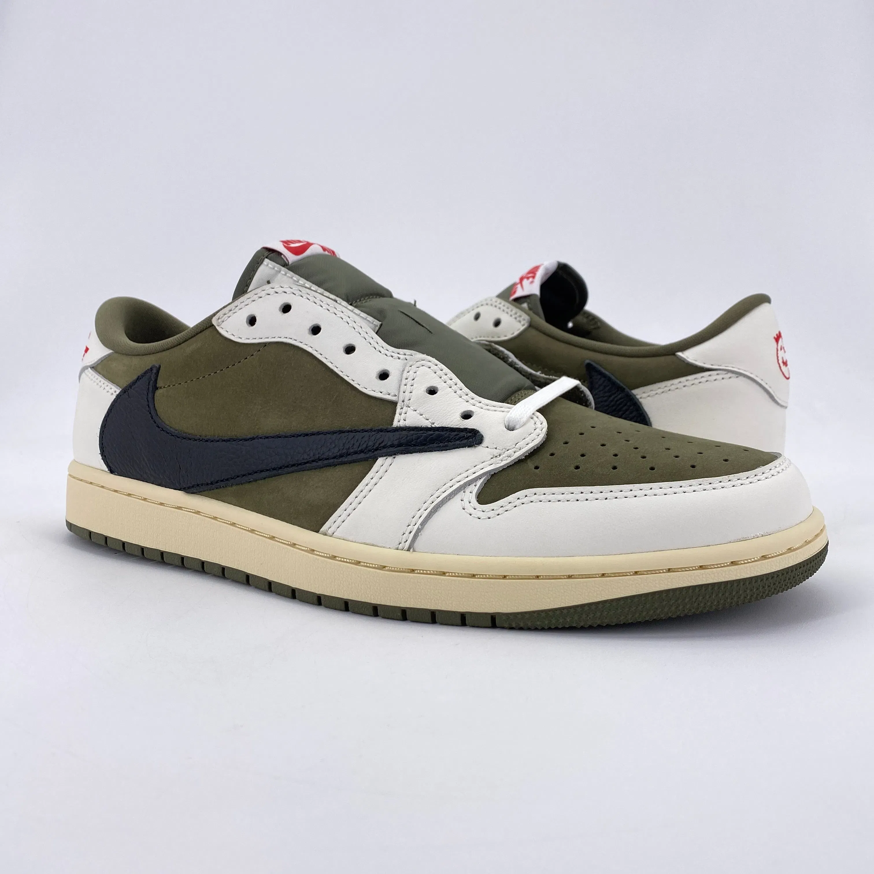 Air Jordan 1 Low OG SP "Travis Scott Medium Olive" 2024 New Size 11.5