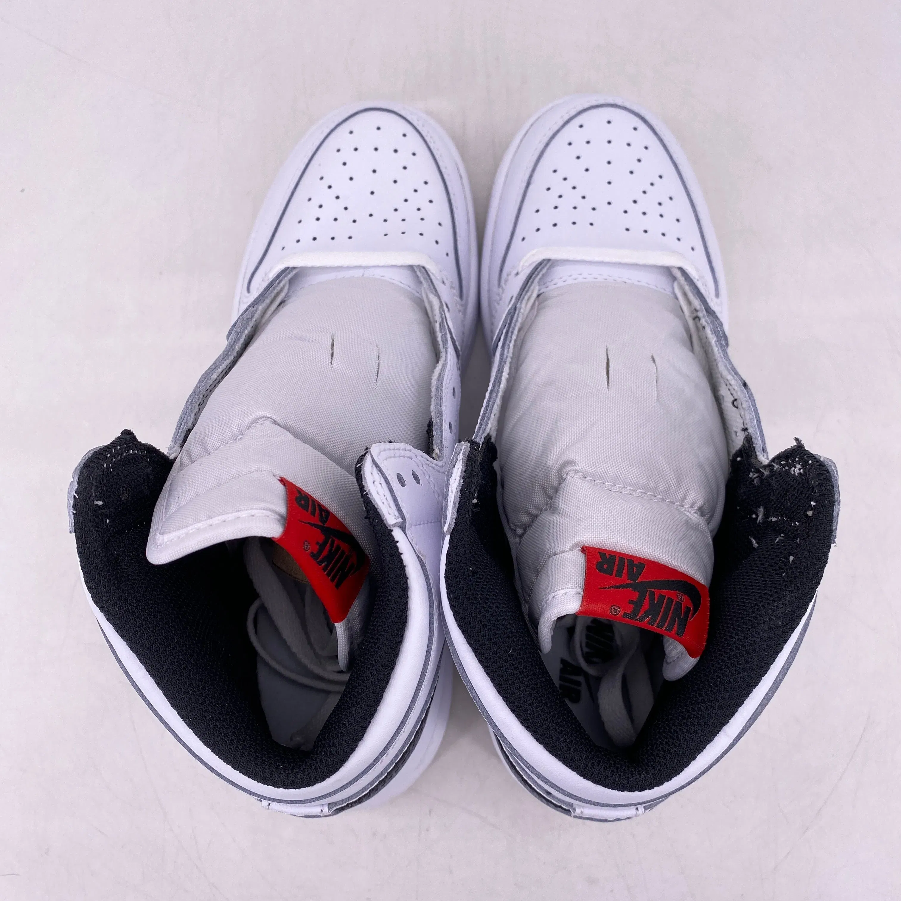Air Jordan (GS) 1 Retro High OG "Ying Yang White" 2016 New Size 4Y