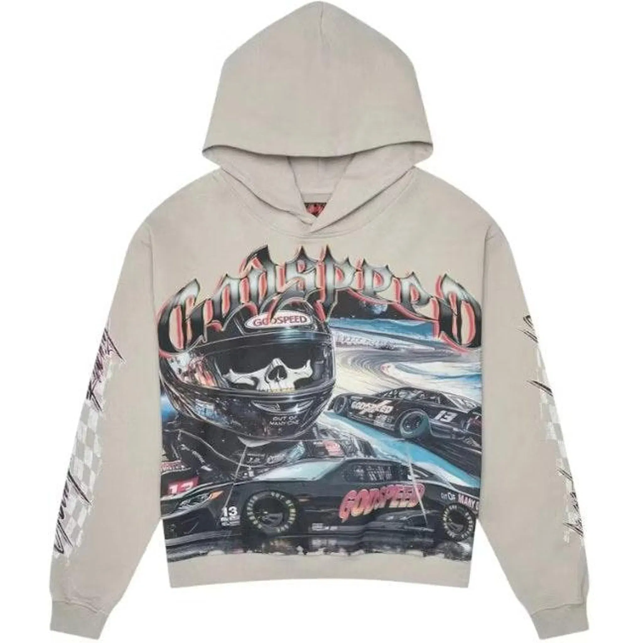 Godspeed Le Denier Hoodie Stone Grey