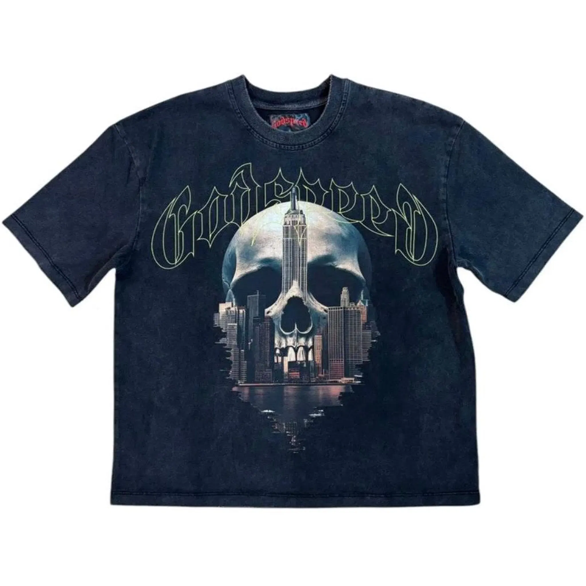 Godspeed Skyline Tee Navy