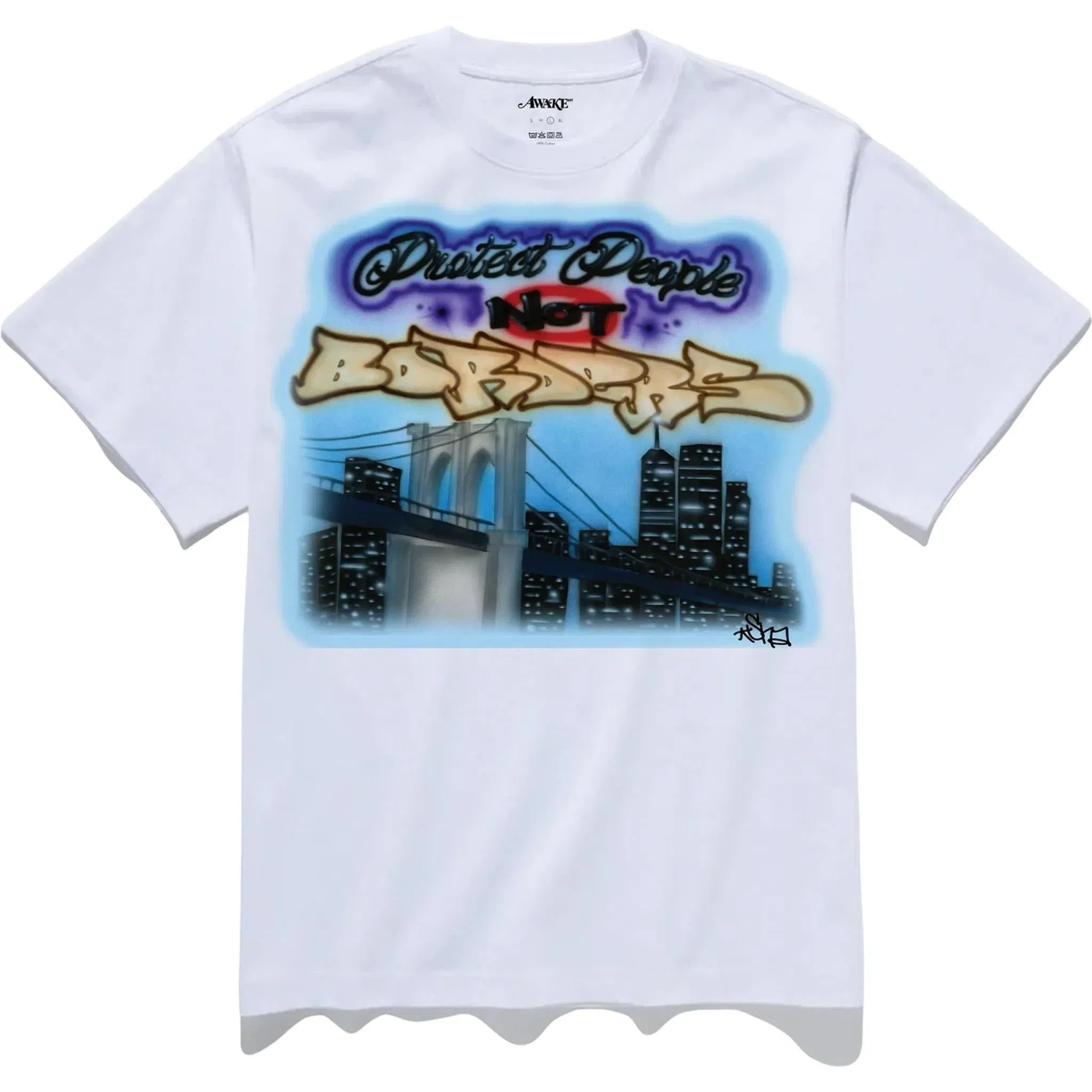 Awake NY Protect People Tee White