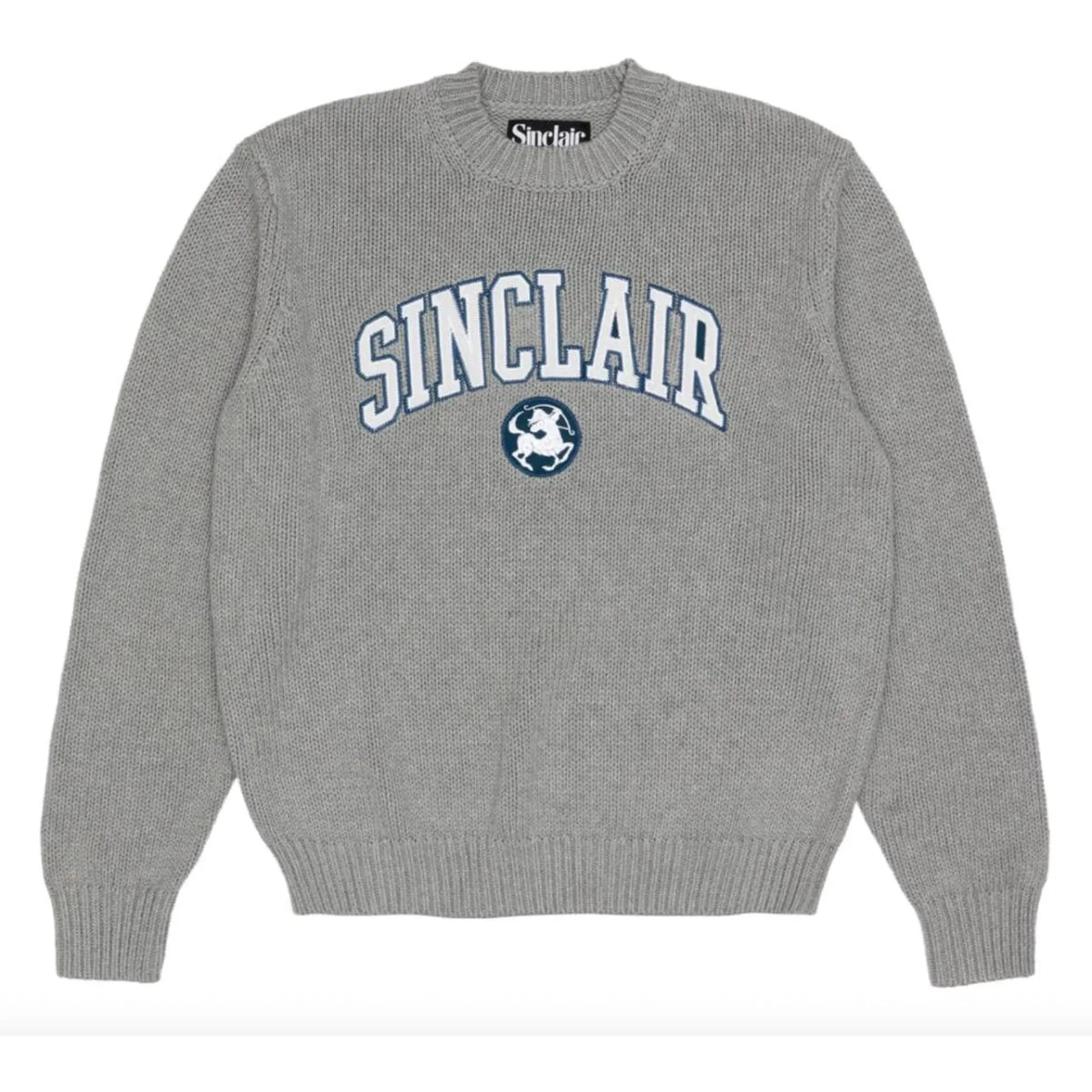 Sinclair Tackle Twill Sweater Grey