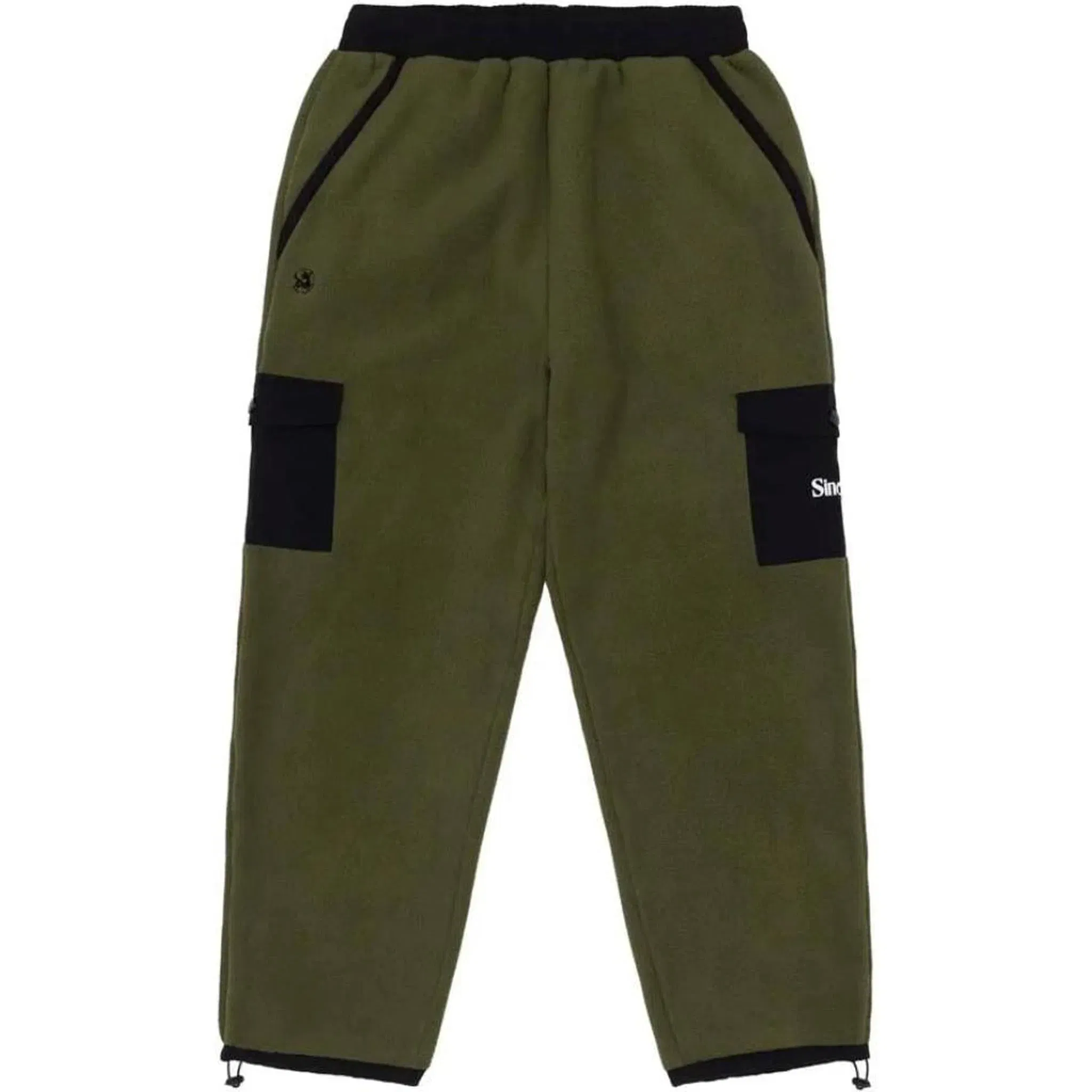 Sinclair Cargo Pocket Fleece Pants Olive