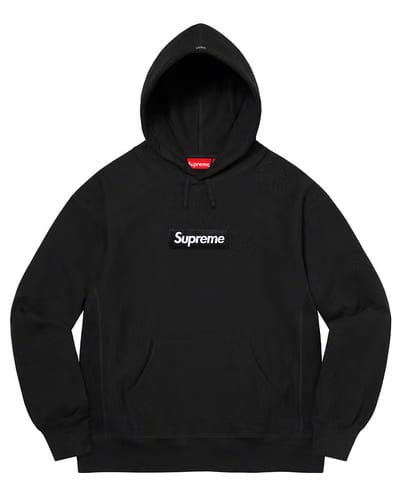 Supreme Box Logo Hooded Sweatshirt (FW21) Black