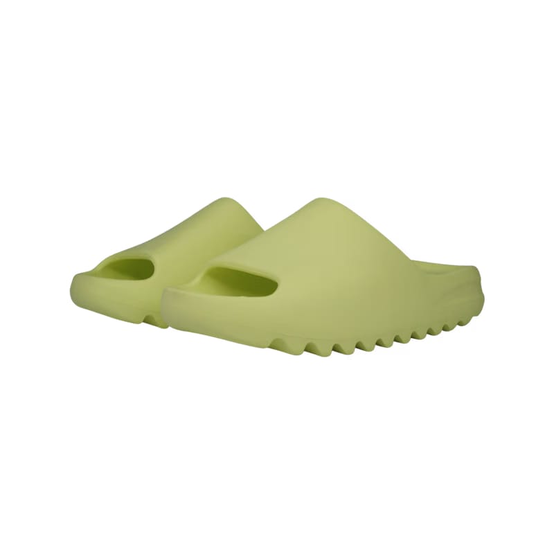 Adidas Yeezy Slides Glow Green (GX6138) Kanye West Men's Size 5-12 Shoes