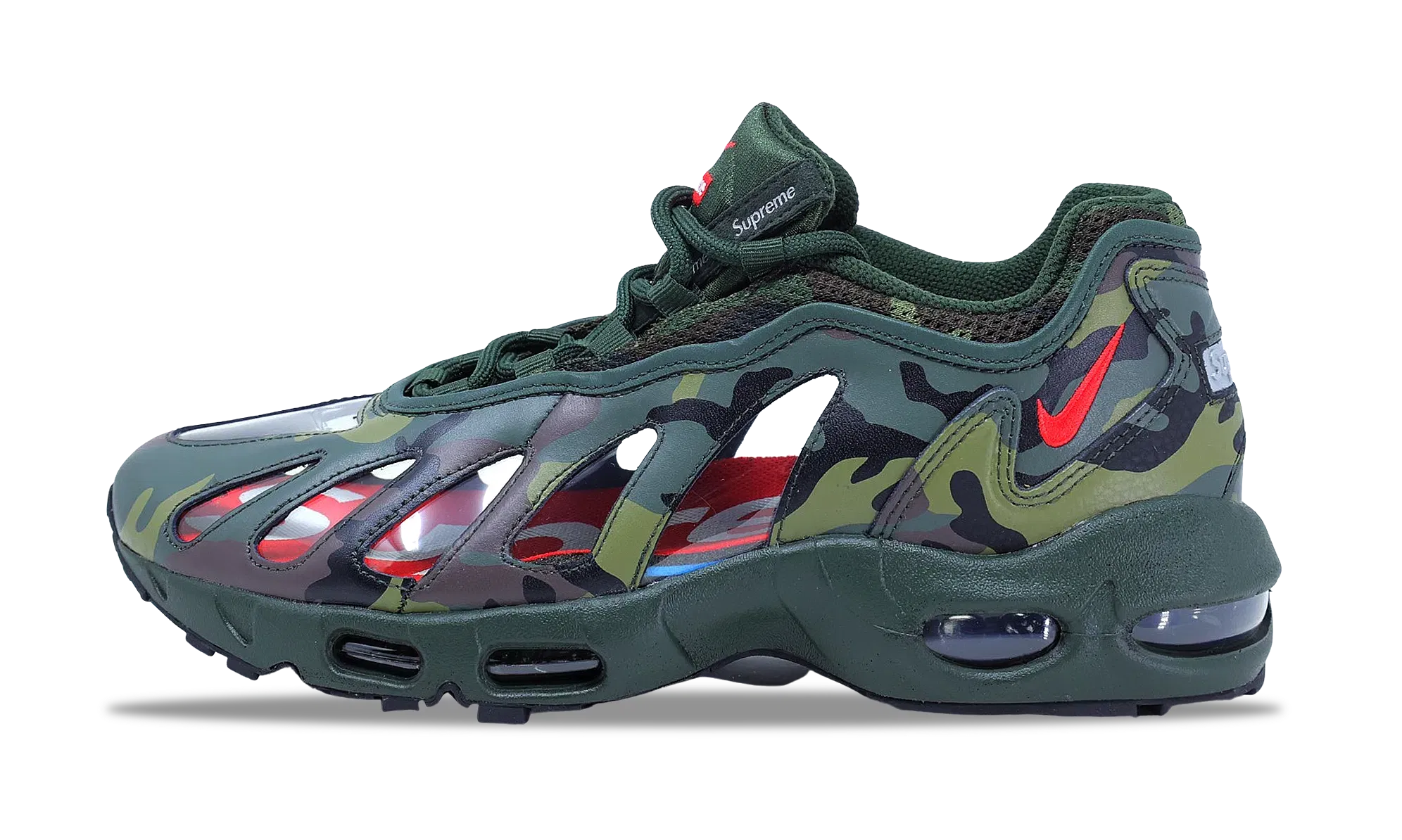 Nike Air Max 96 x Supreme Camo 2021 (CV7652-300) Men Size 8-10