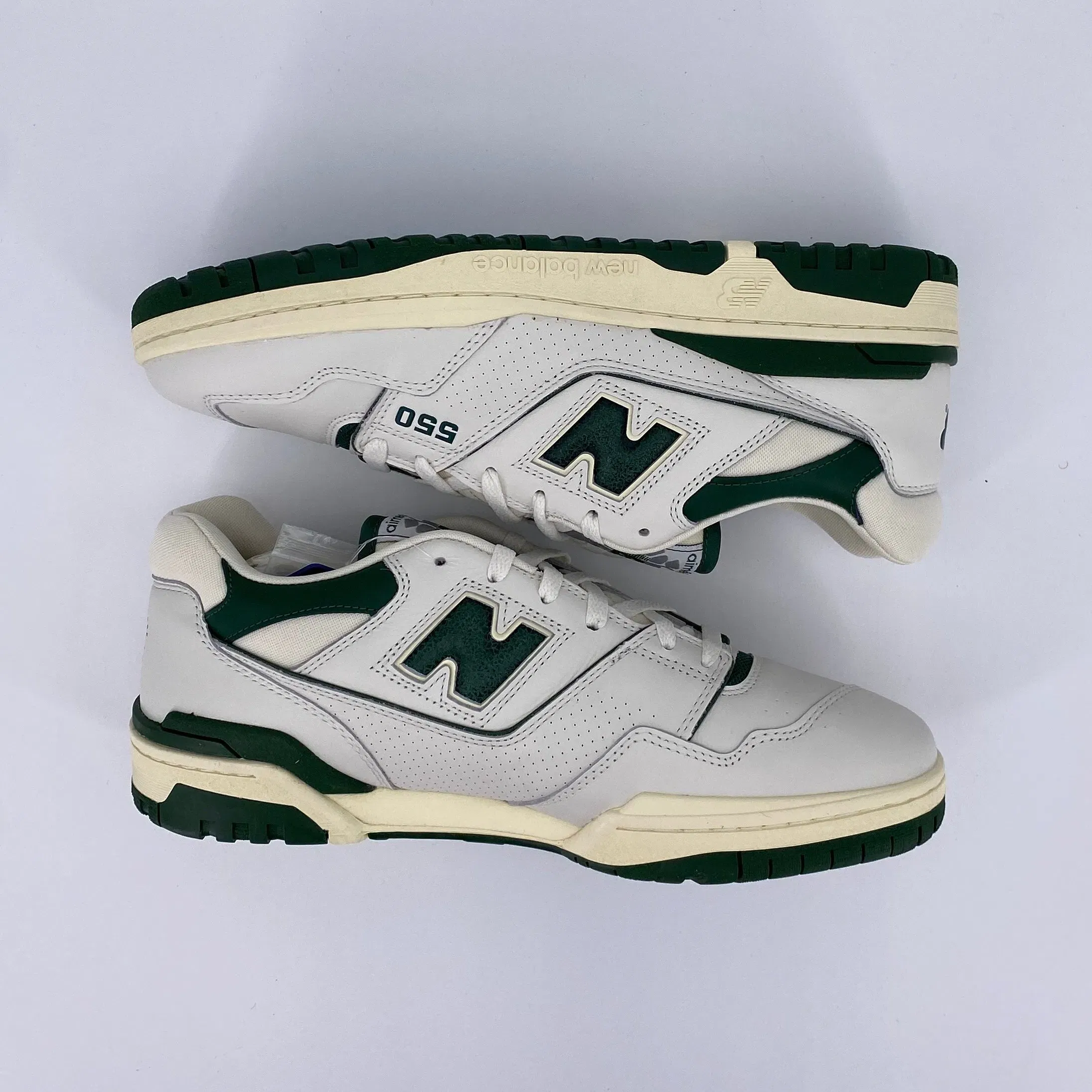 New Balance 550 / ALD "White Green" 2020 New Size 12