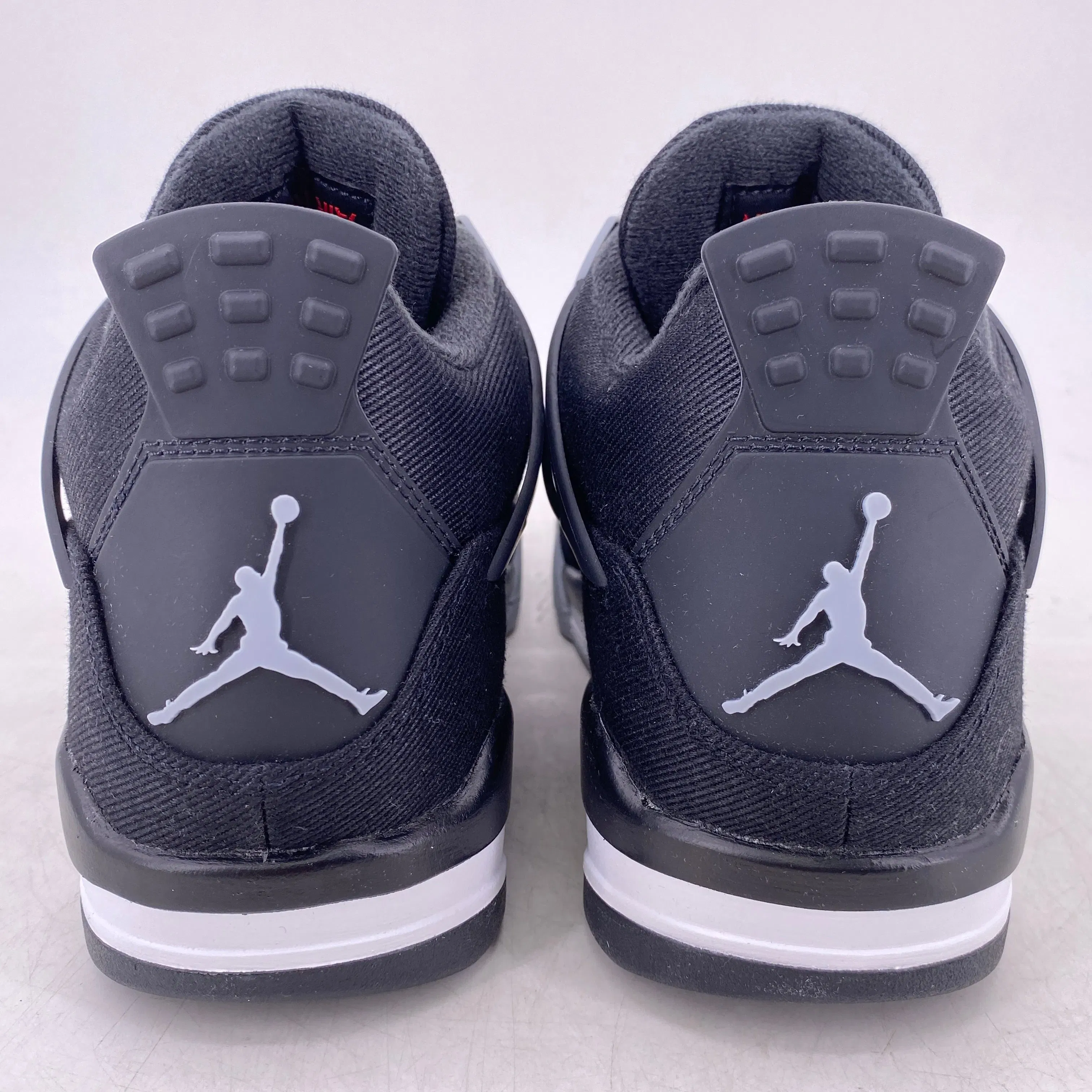 Air Jordan 4 Retro "Black Canvas" 2022 New Size 8