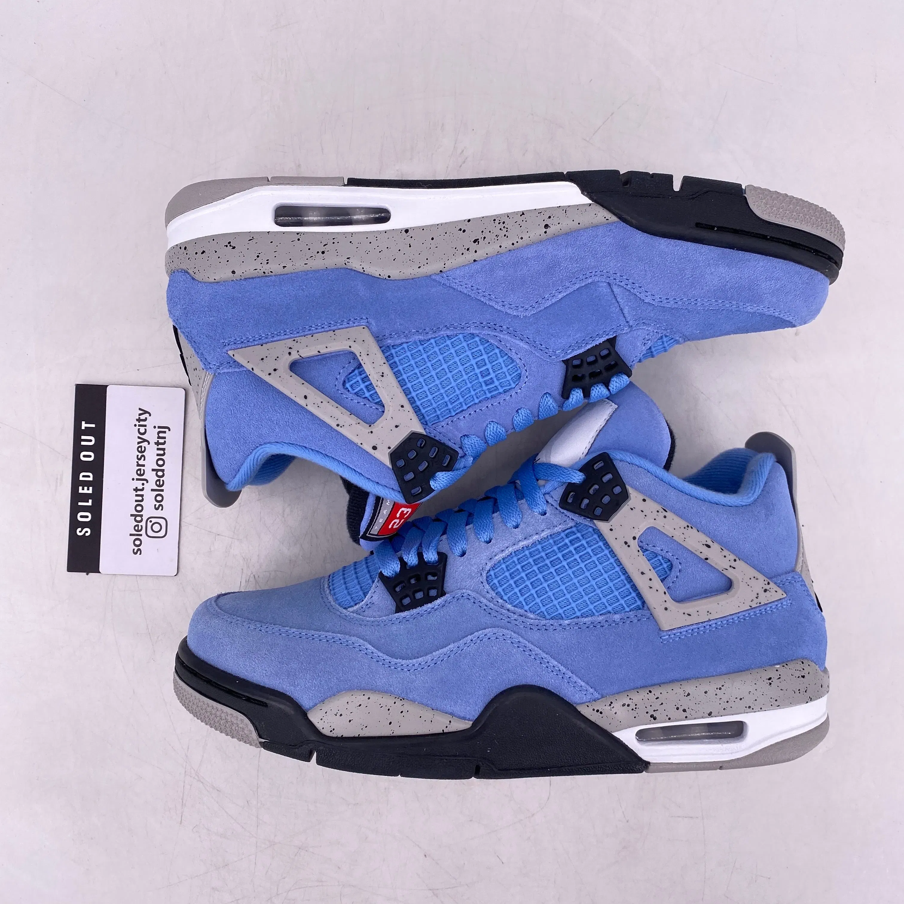 Air Jordan 4 Retro "University Blue" 2021 New Size 8