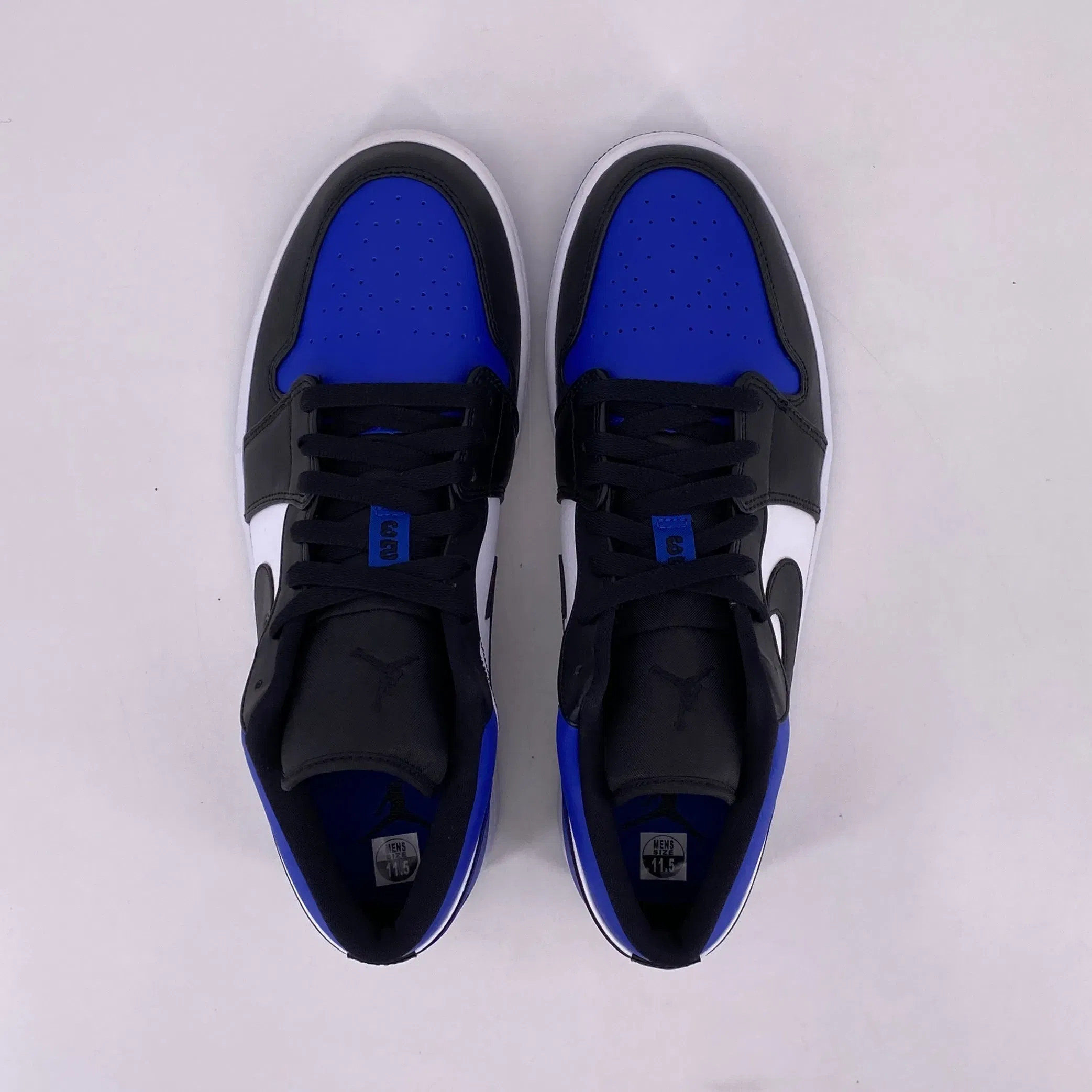 Air Jordan 1 Retro Low "Royal Toe" 2019 New Size 11.5