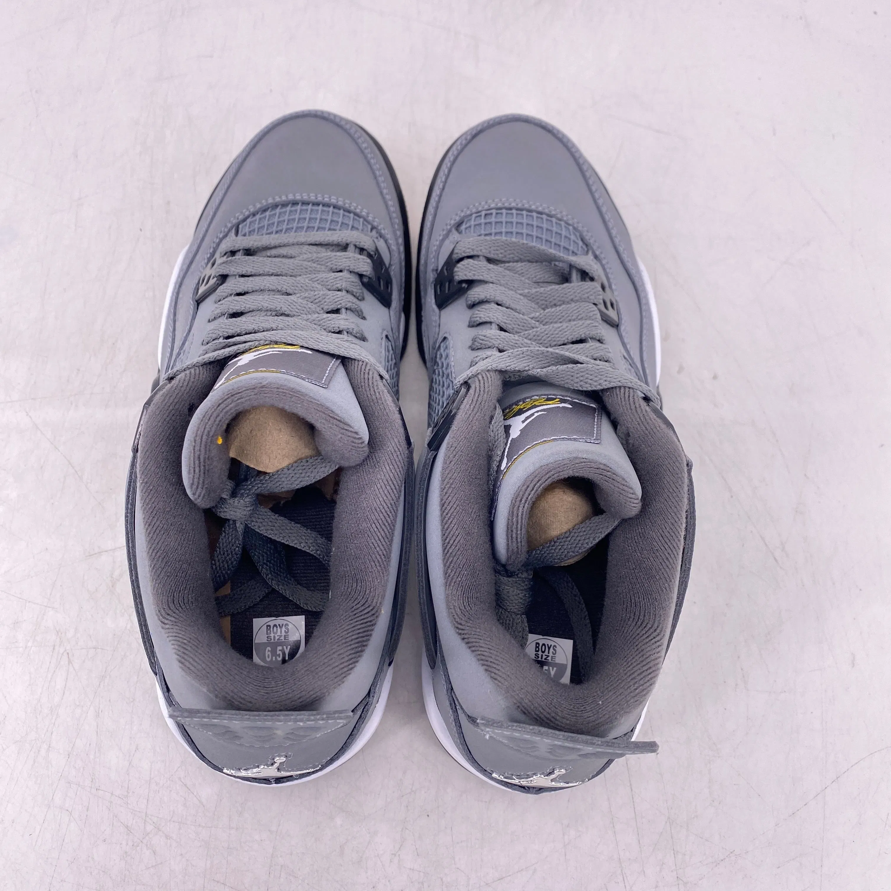 Air Jordan (GS) 4 Retro "Cool Grey" 2019 New Size 6.5Y