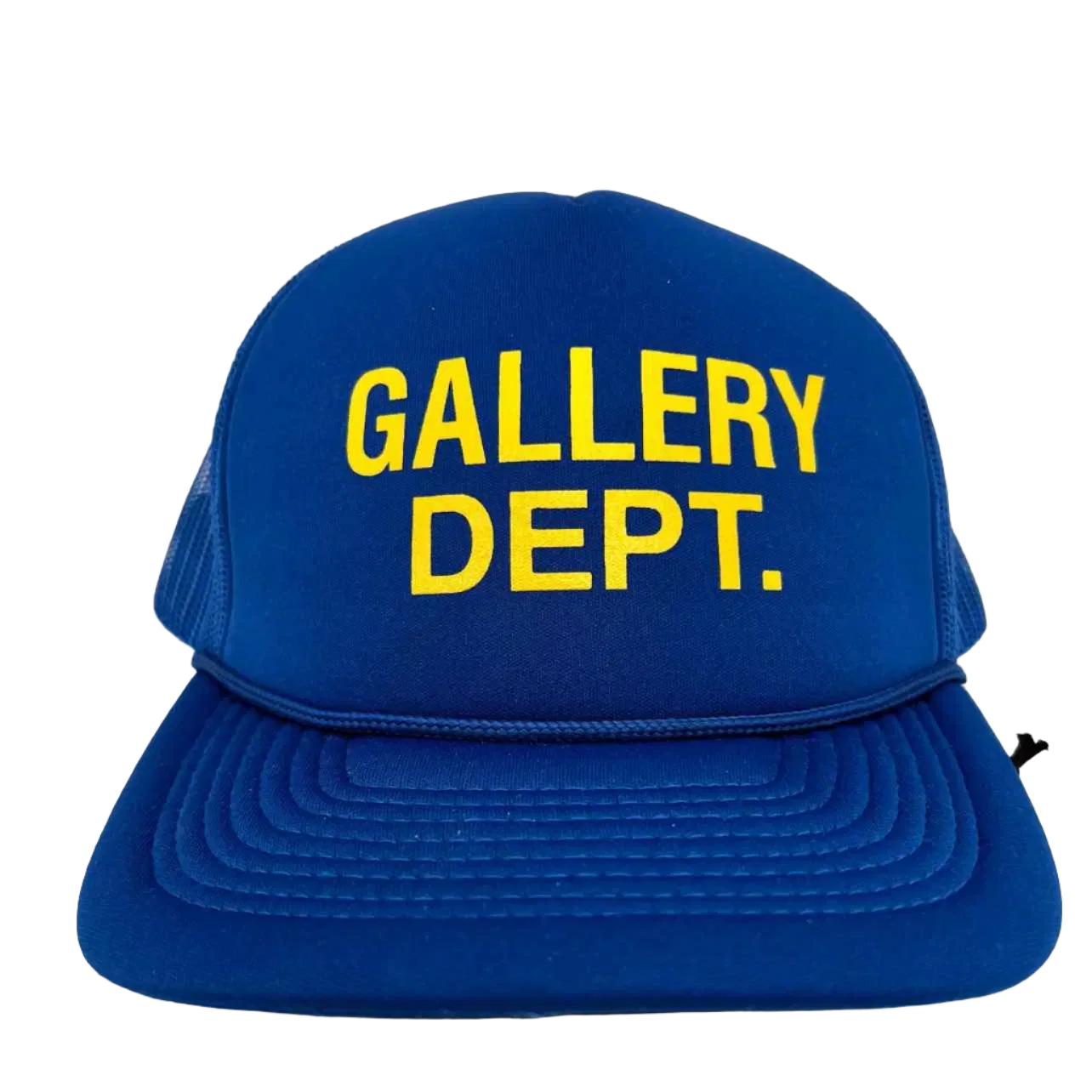 Gallery DEPT. Trucker Hat "YELLOW" New Blue Size OS