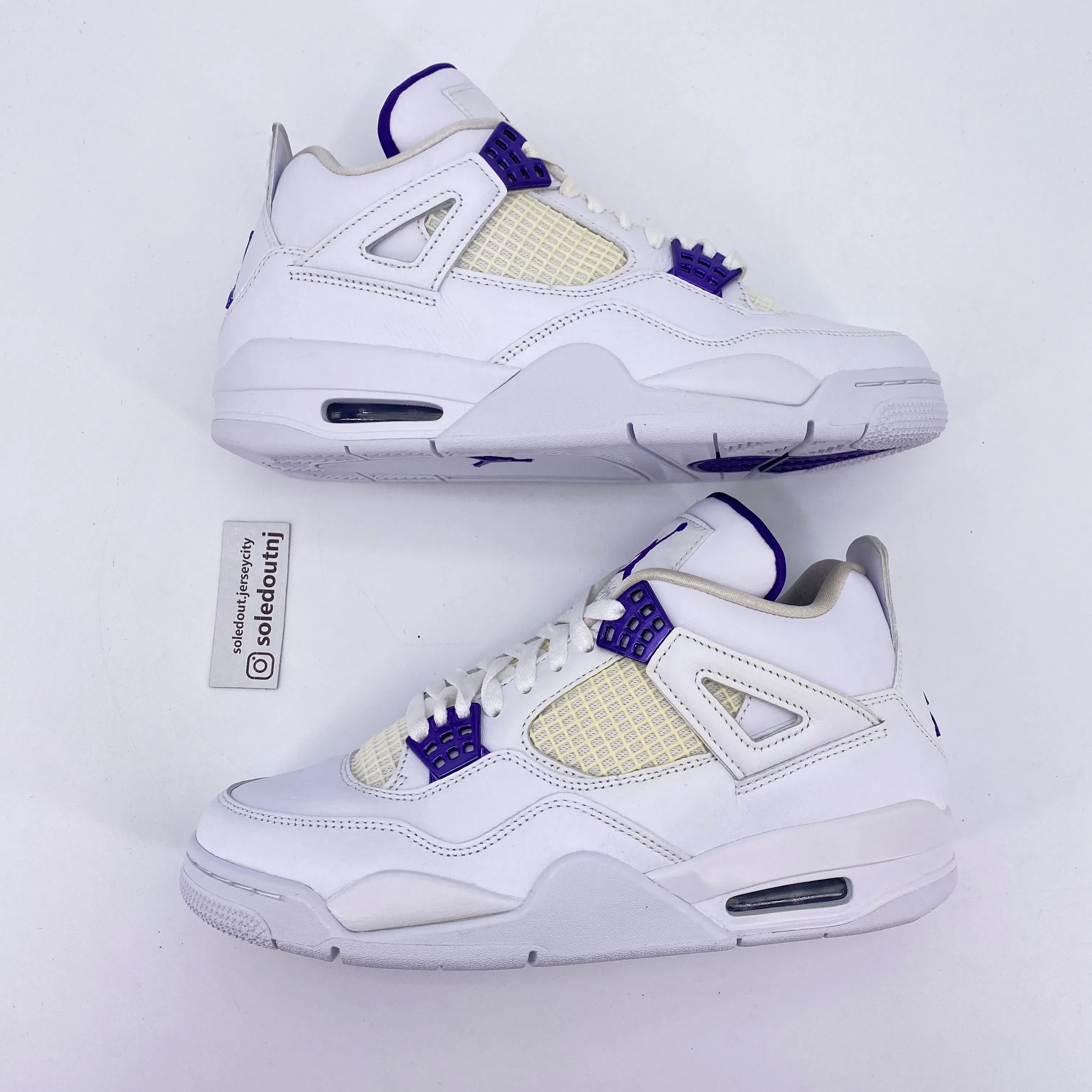 Air Jordan 4 Retro "Metallic Purple" 2020 New (Cond) Size 8.5