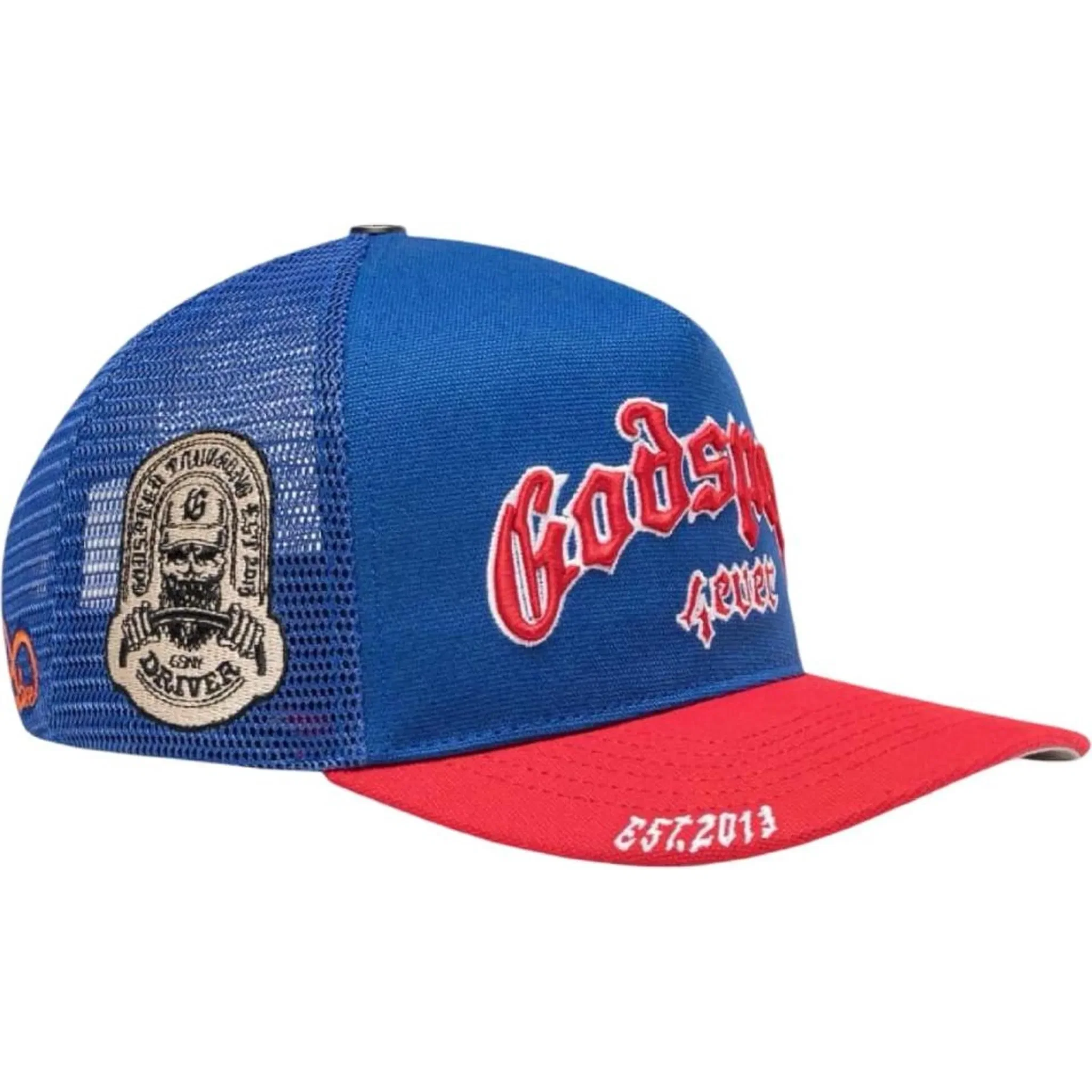 Godspeed GS Forever Trucker Hat Red/Blue