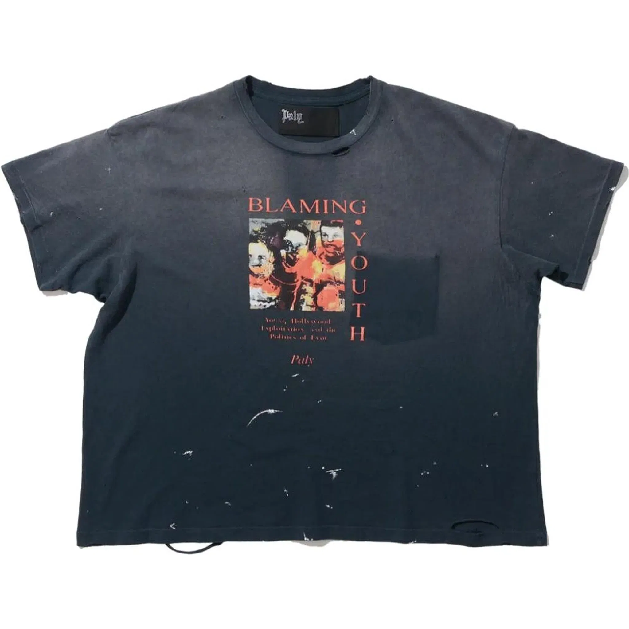 Paly Hollywood Blaming Youth Tee Black