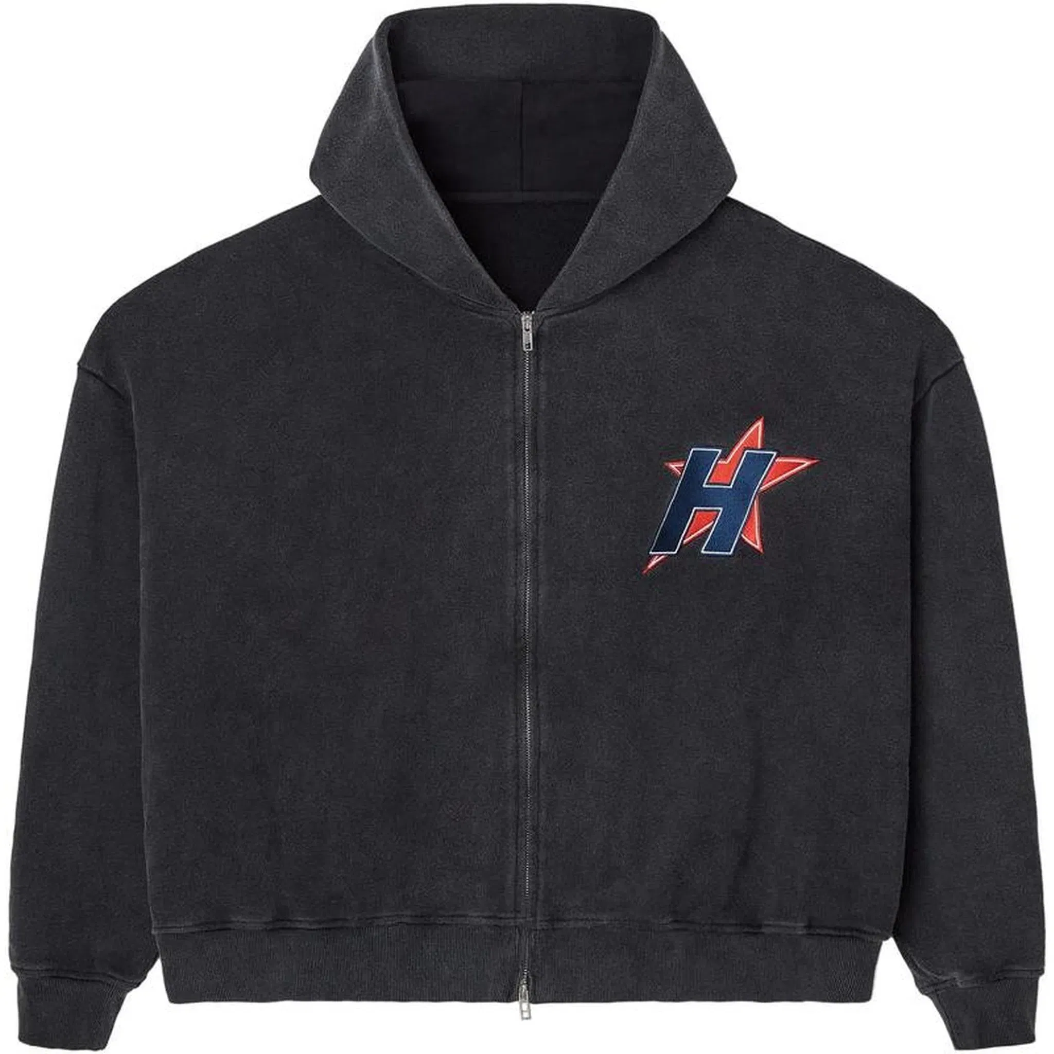 HMDD H-Star Hoodie Vintage Black