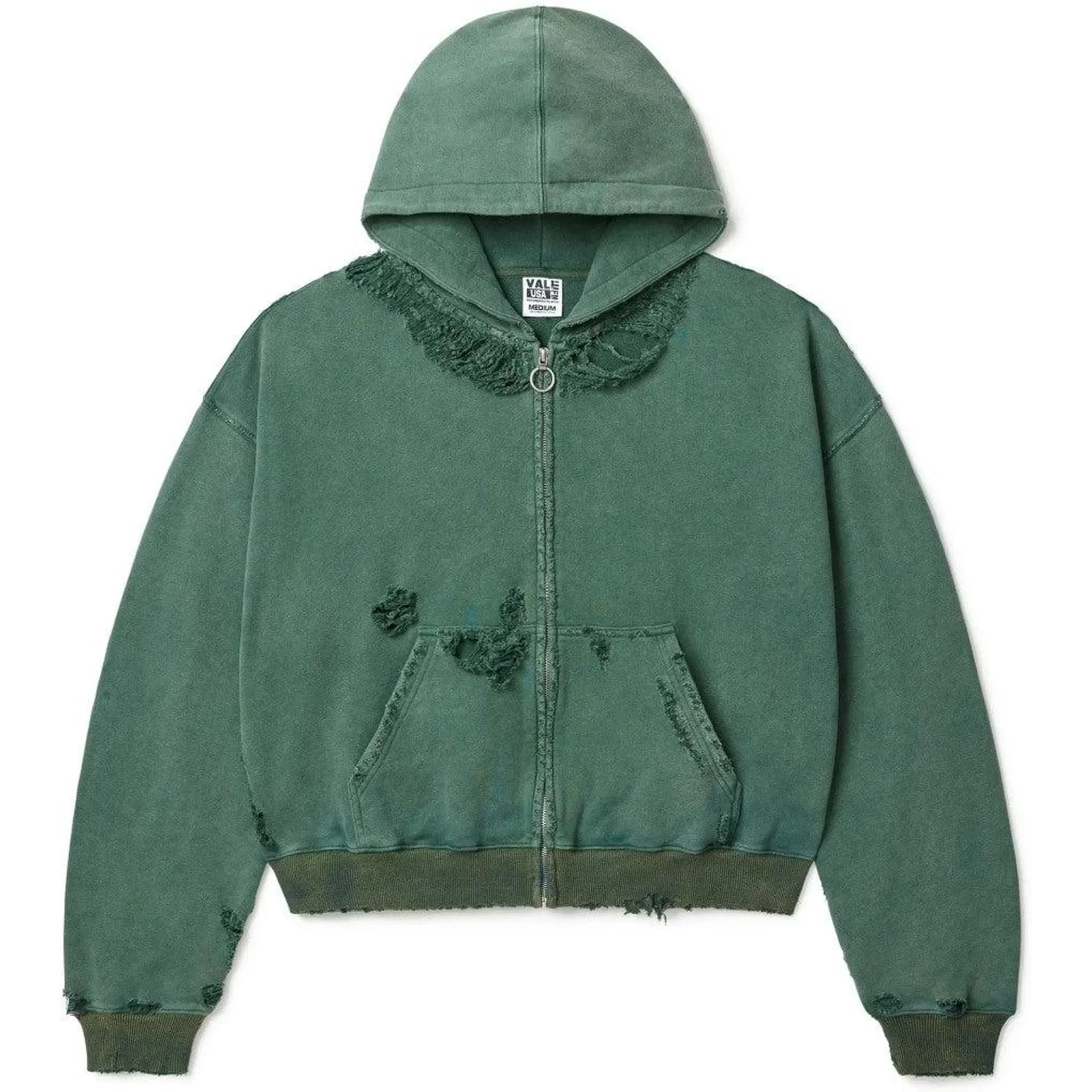 VALE Forever Destroyer Blank Hoodie Pine