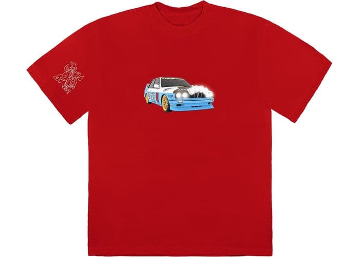Travis Scott JACKBOYS Vehicle T-Shirt Red