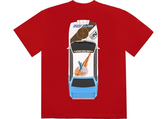 Travis Scott JACKBOYS Vehicle T-Shirt Red