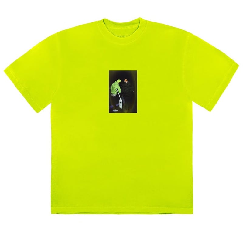 Travis Scott Jackboys Photo Tee II Neon