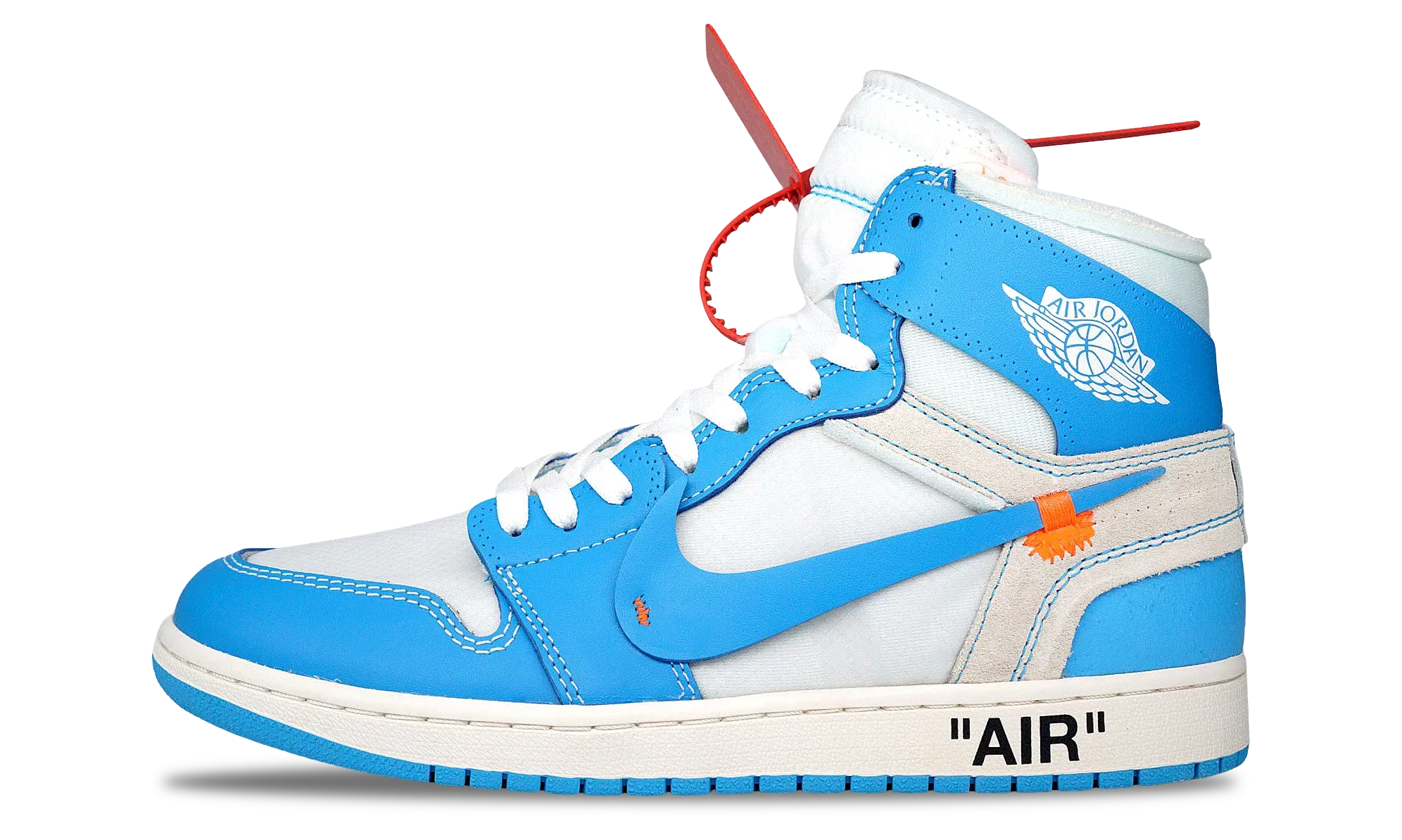 Nike Jordan 1 Retro High OG x OFF-WHITE UNC (AQ0818-148) Men's Size 10-12