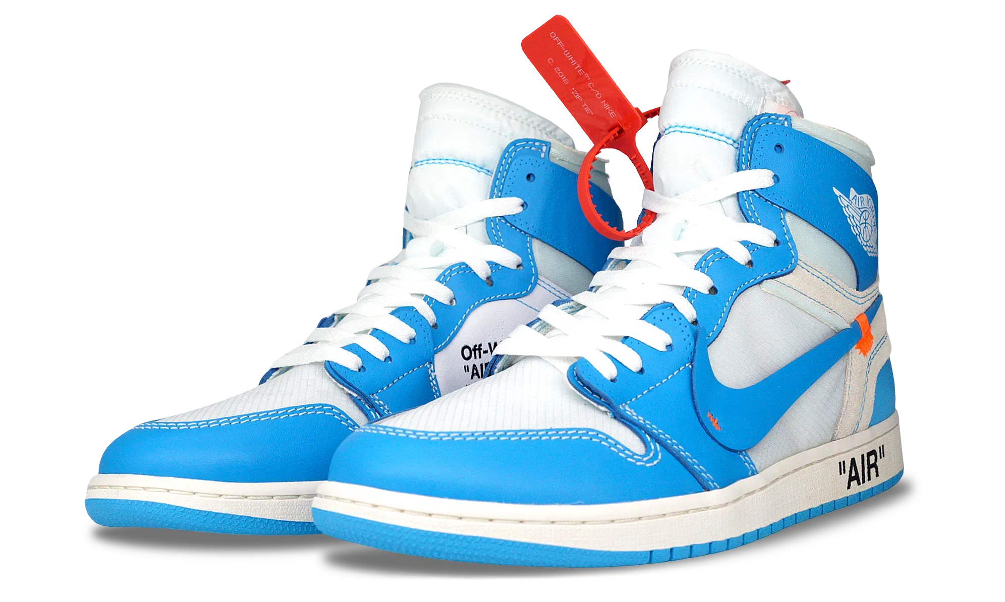 Nike Jordan 1 Retro High OG x OFF-WHITE UNC (AQ0818-148) Men's Size 10-12