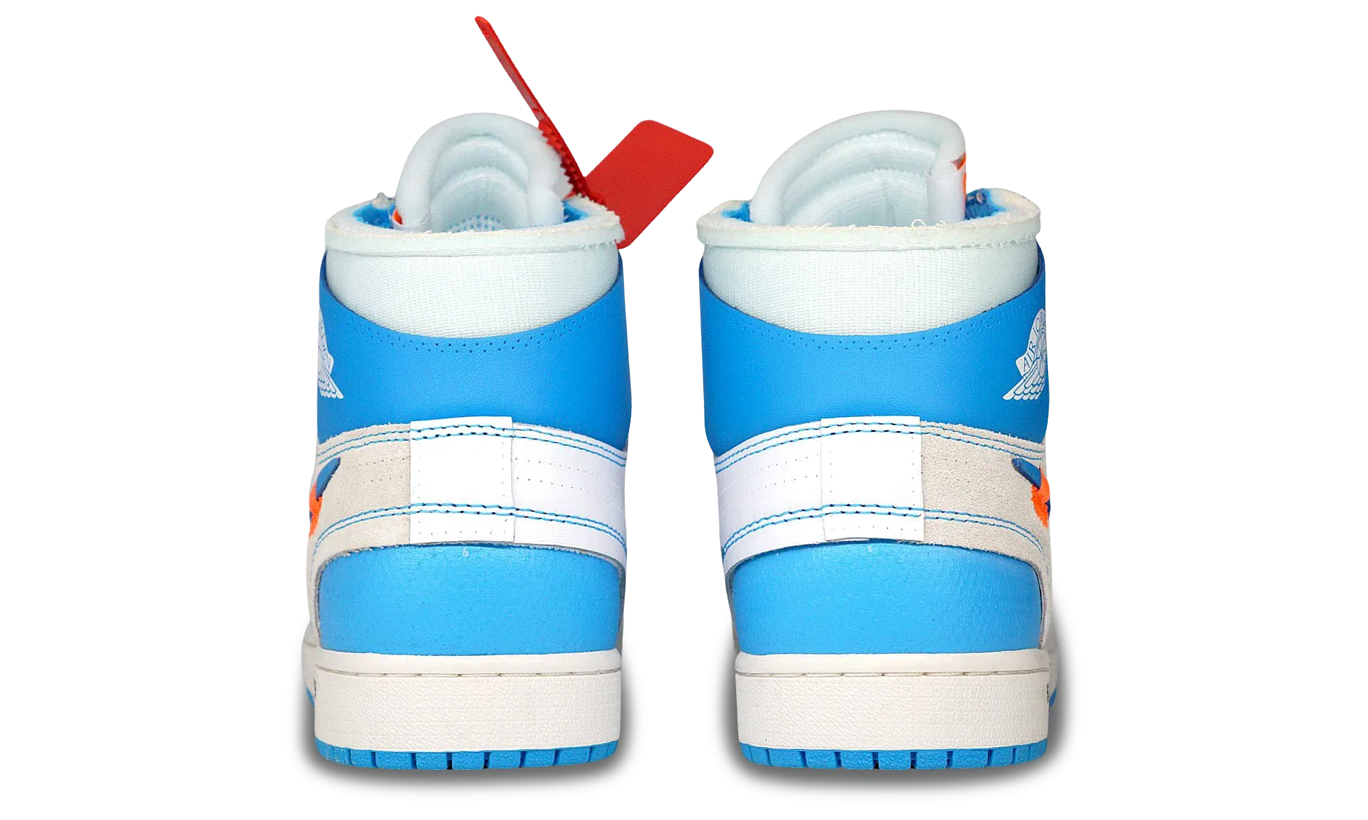 Nike Jordan 1 Retro High OG x OFF-WHITE UNC (AQ0818-148) Men's Size 10-12