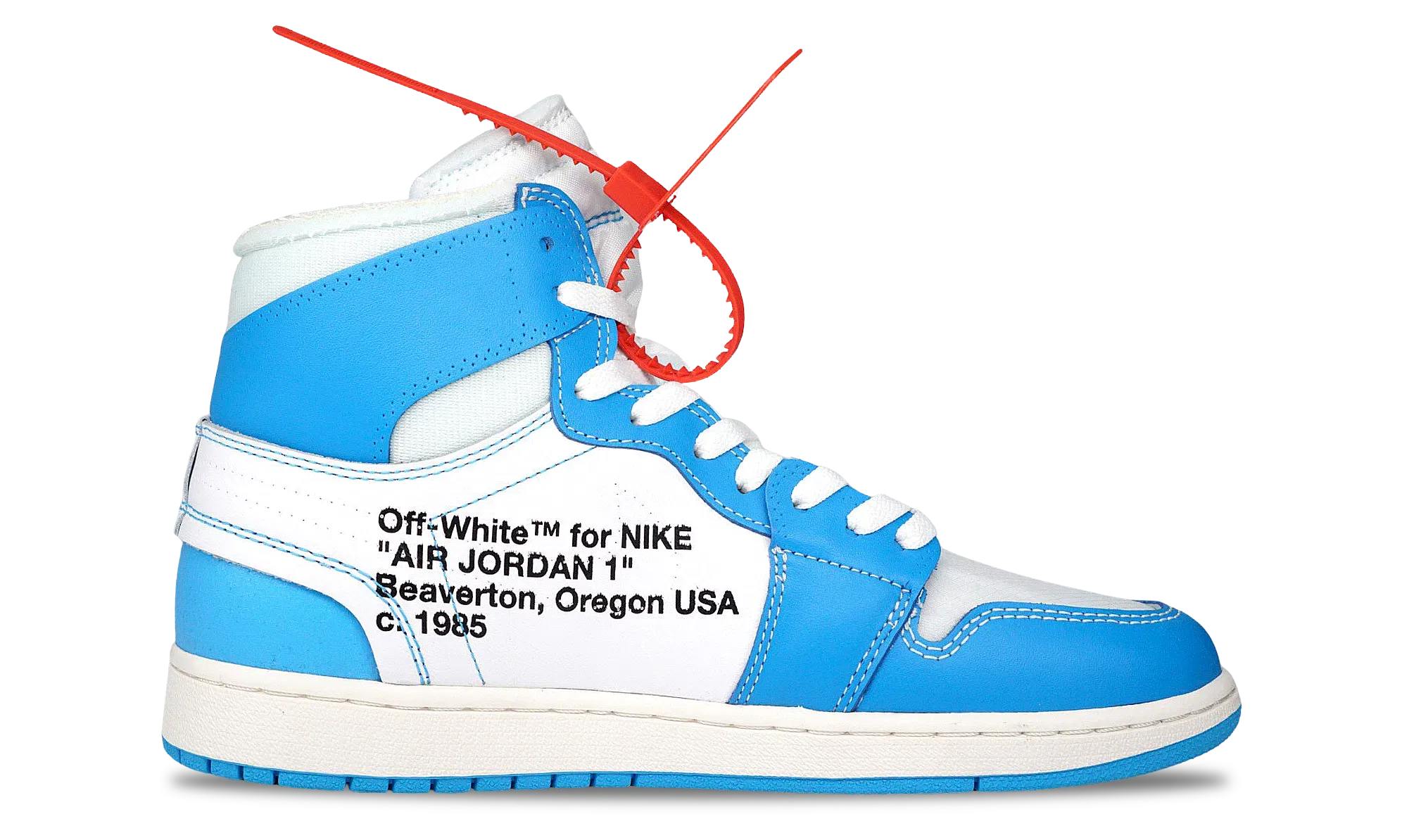 Nike Jordan 1 Retro High OG x OFF-WHITE UNC (AQ0818-148) Men's Size 10-12