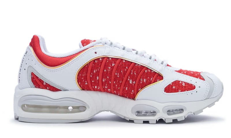 Nike Air Max Tailwind 4 x Supreme White Red (AT3854-100) Men's Size 8-12 Shoes