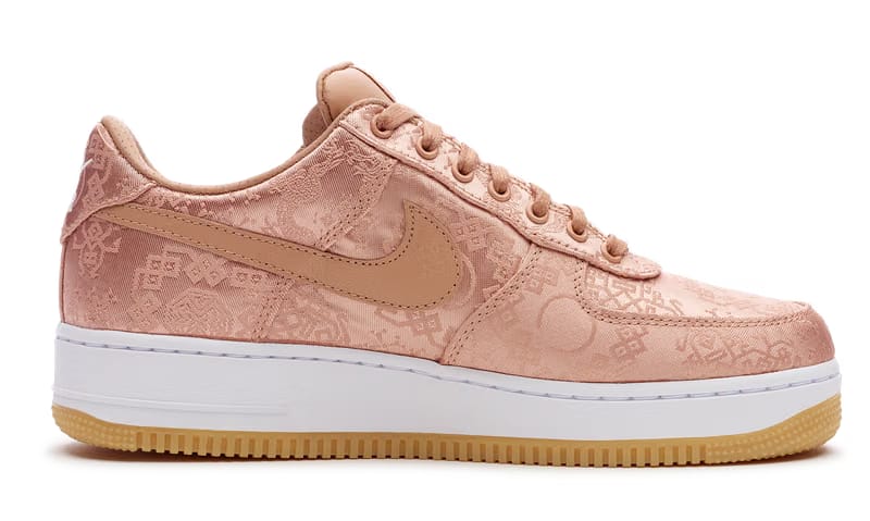 nike Air Force 1 Low x CLOT Rose Gold Silk 2020 (CJ5290-600) Men's Size 4-12