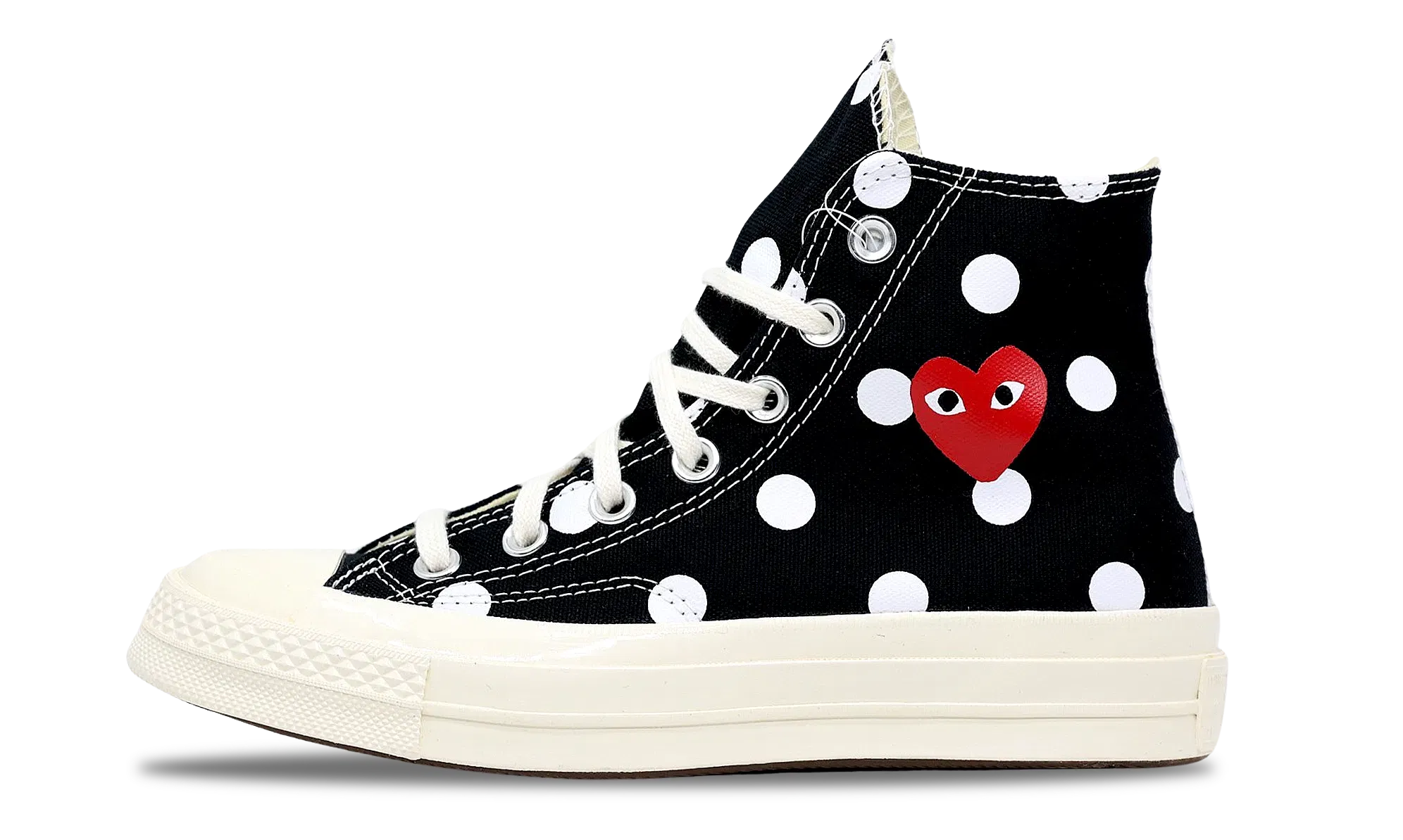 Converse Chuck Taylor Hi x CDG Comme Des Garcons PLAY Polka (157250C) Size 3-12